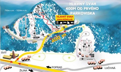 Lyžiarske stredisko Ski Tatry - Tatrasvit