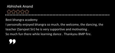 BMP FIRE Bhangra Academy