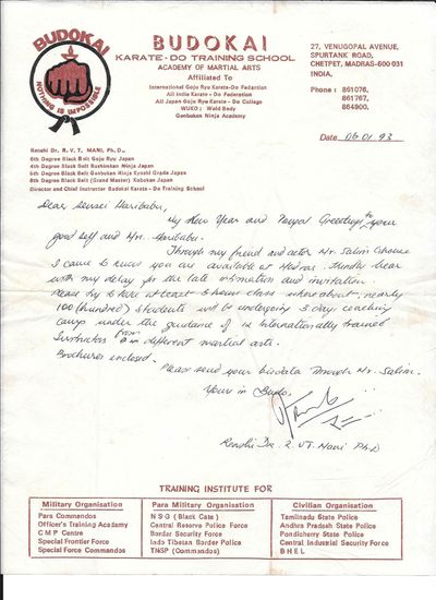 Shorei Kan Karate Do Ryu Kyu Kobudo Hozon kai