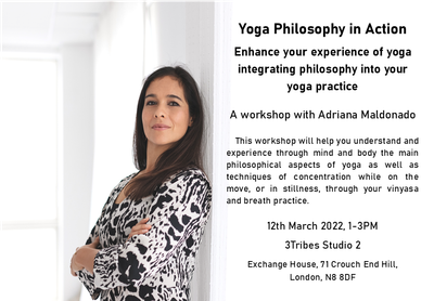 Yoga with Adriana (One to one Vinsaya/Hatha Yoga) Yoga with Adriana (One to one Vinsaya/Hatha Yoga)