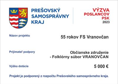Folklórny Súbor Vranovčan Folklórny Súbor Vranovčan