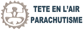 Tête en l'air parachutisme