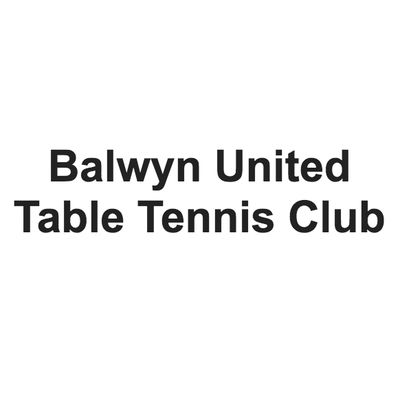 Balwyn United Table Tennis Club