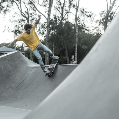 Skateboarding