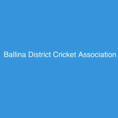 Ballina District Cricket Association