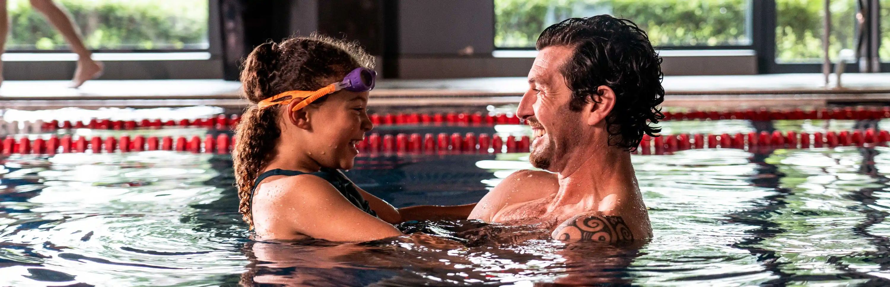 Swimming with Barry Barracuda