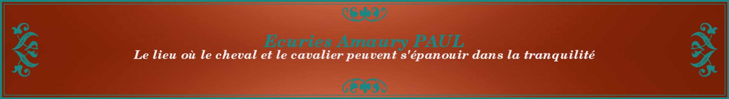 ECURIE AMAURY PAUL