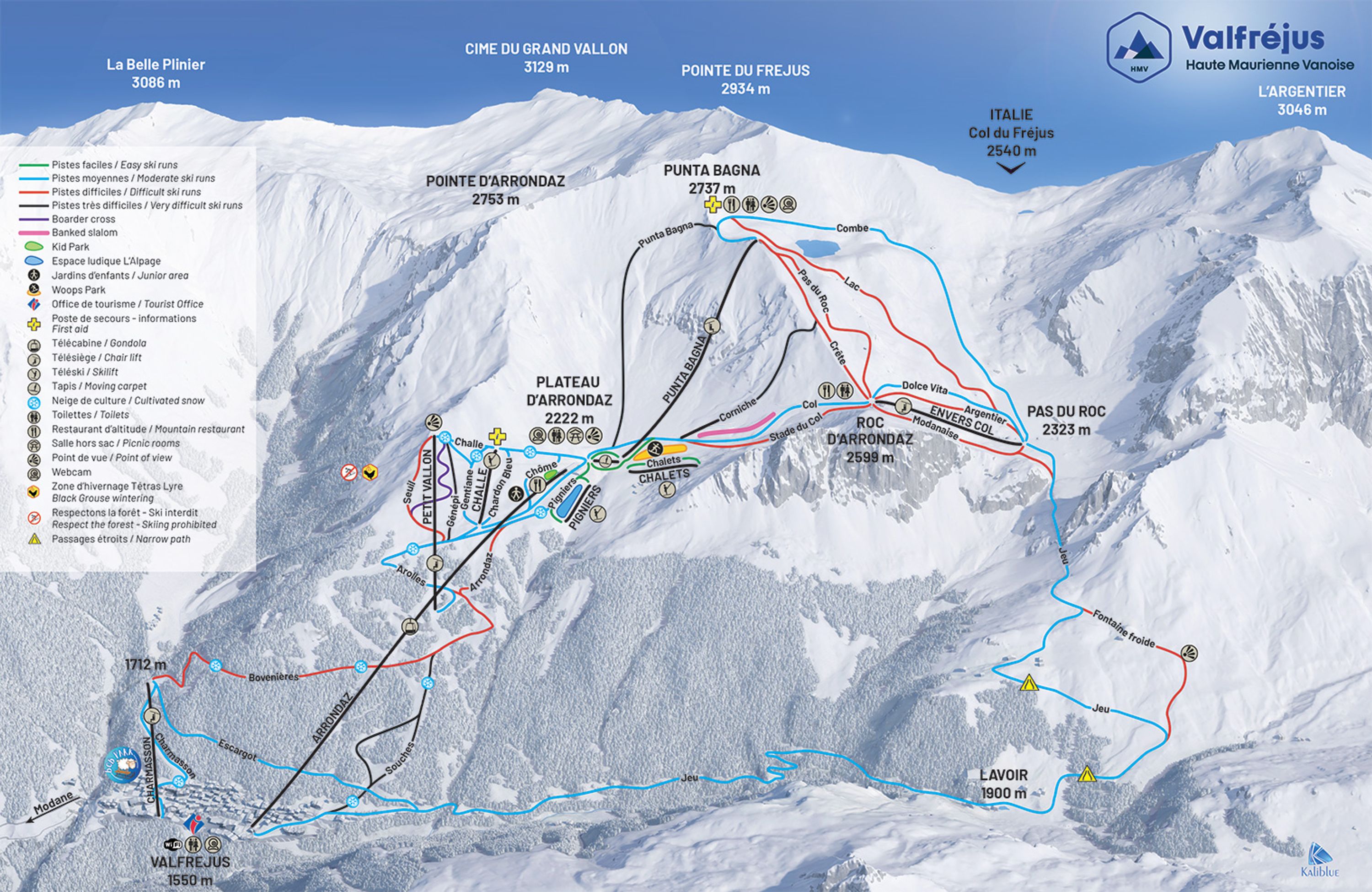 Ski Lifts Valfrejus