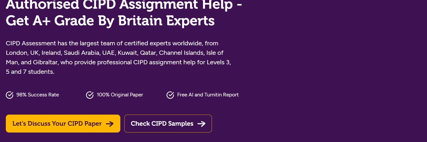 CIPD Assessment UK