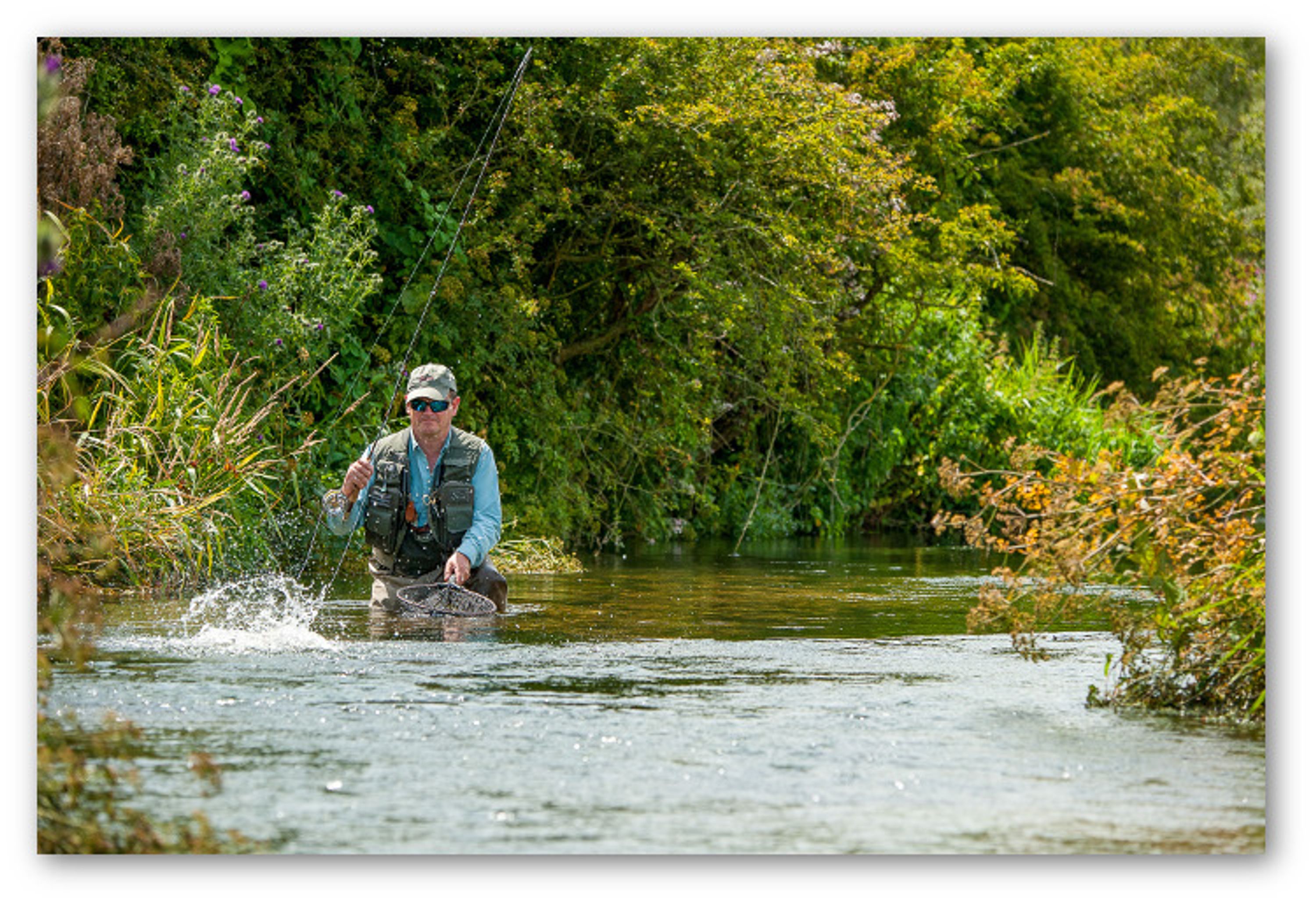 Fly Fishing at Nether Wallop Mill