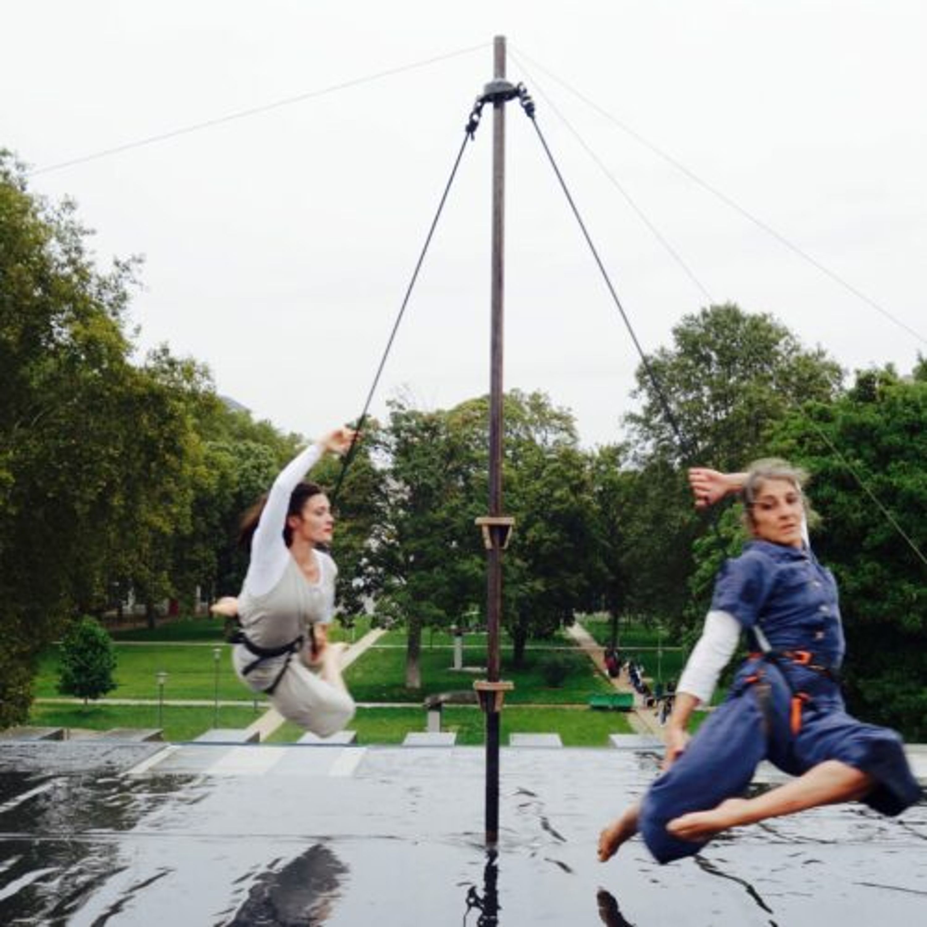 Compagnie Retouramont - Danse verticale