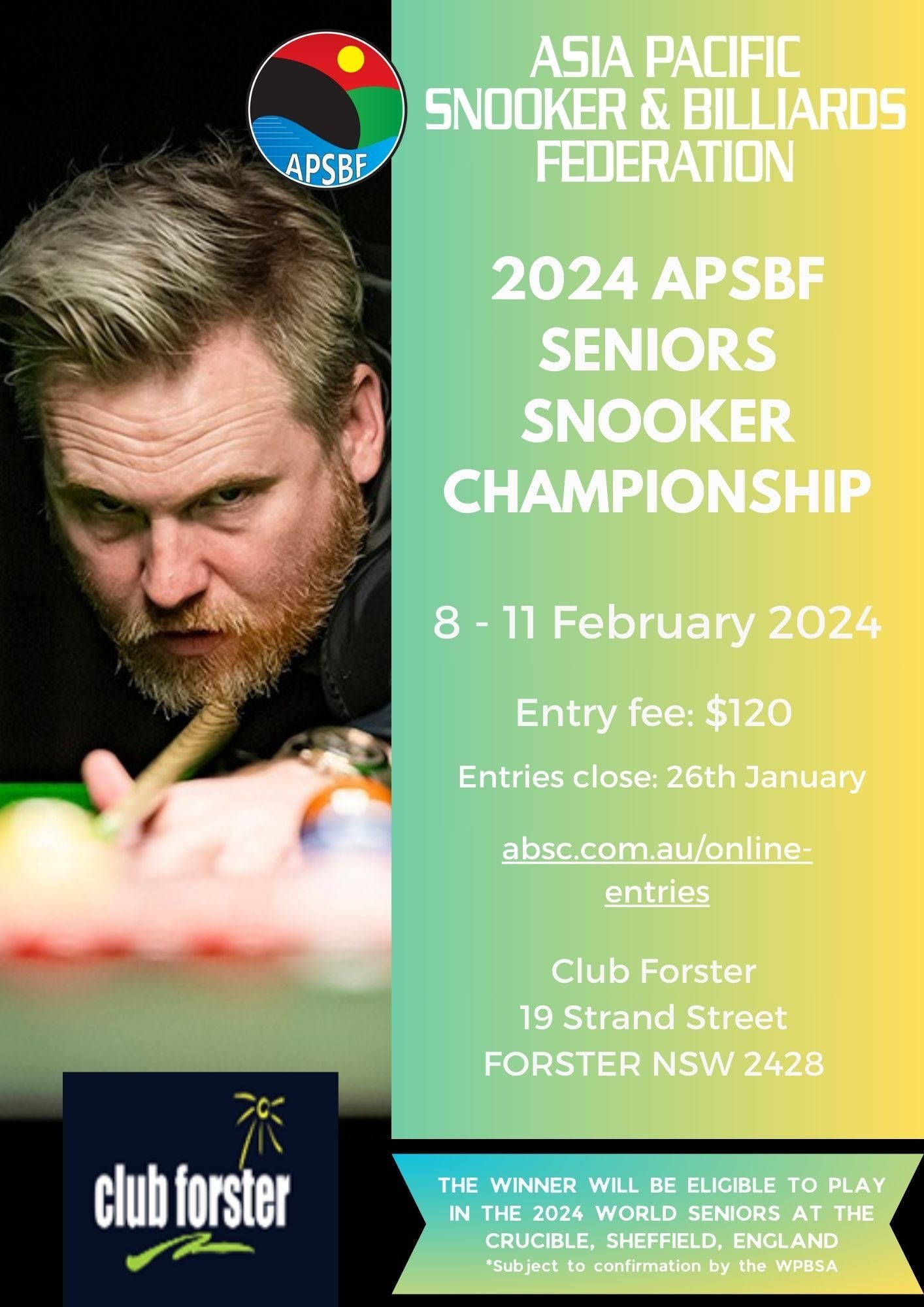 Victorian Seniors Snooker Victorian Seniors Snooker