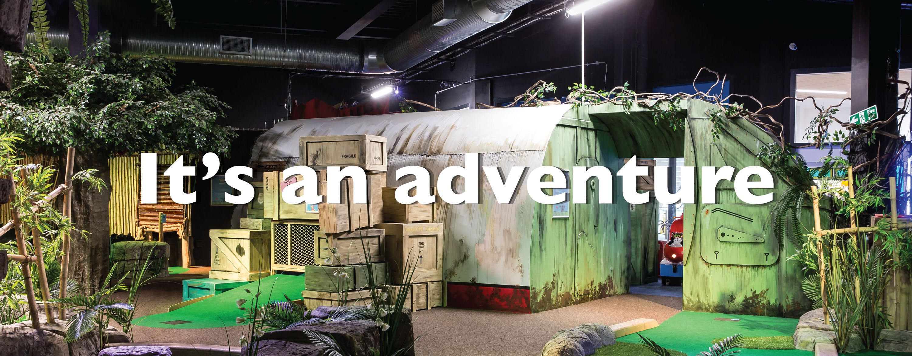 Paradise Island Adventure Golf Glasgow