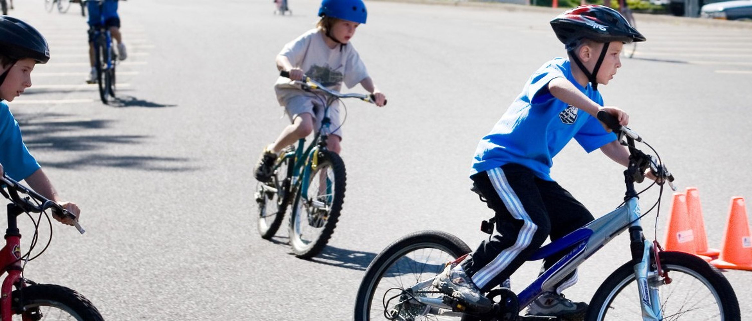 Kids on bikes