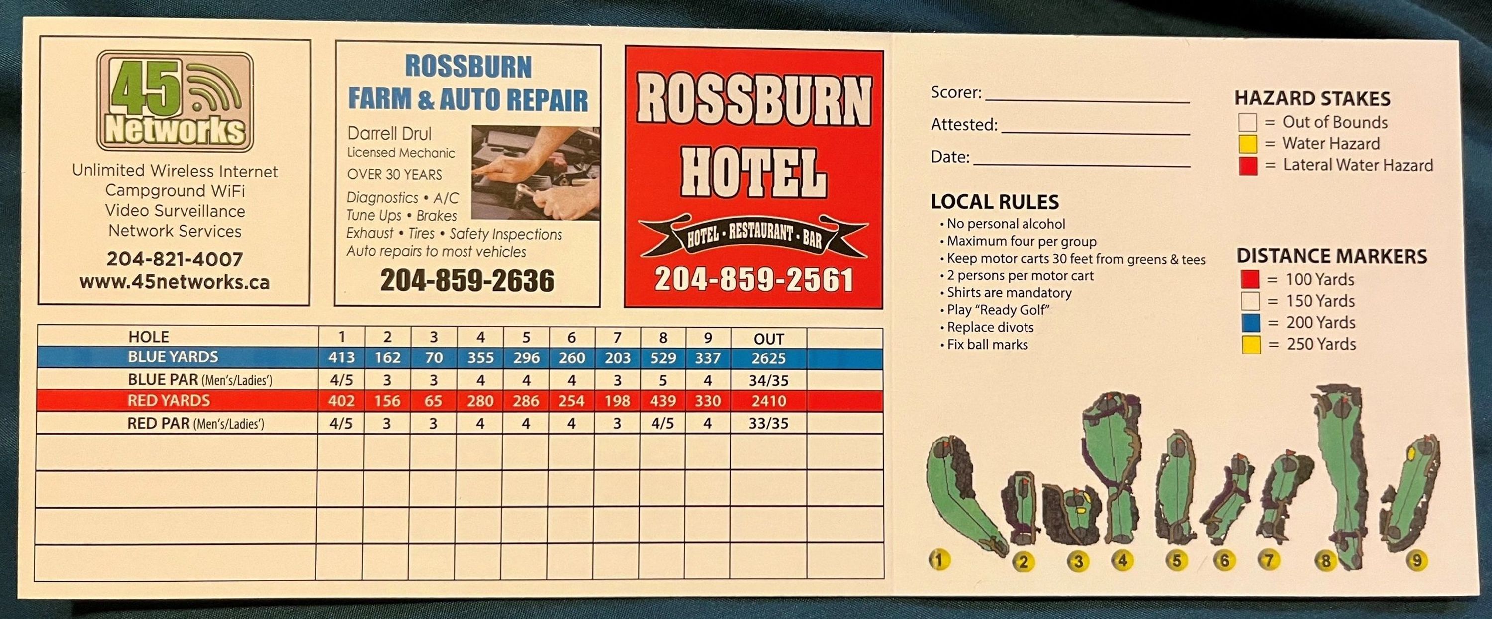 Rossman Lake Golf & Country