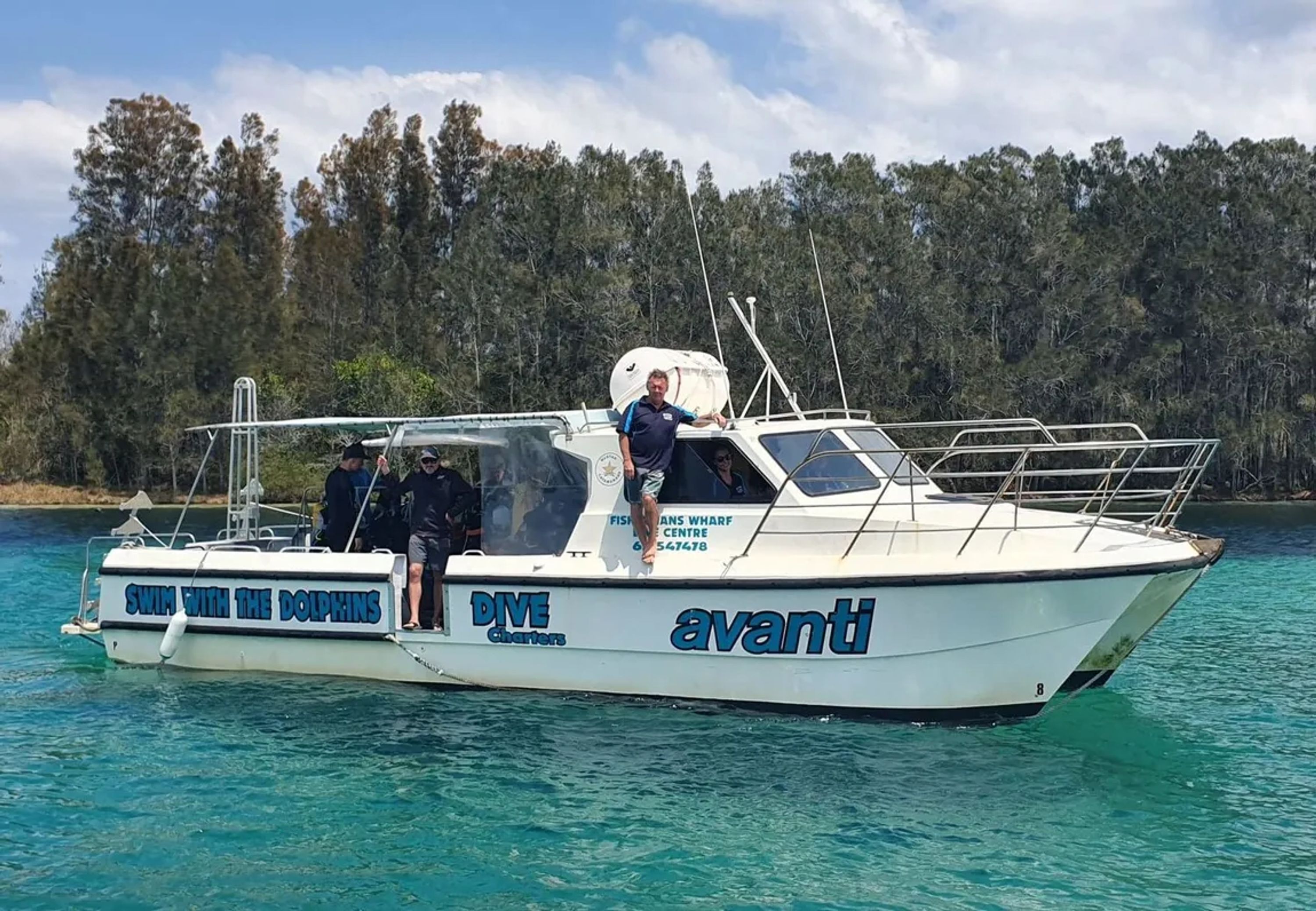 Dive Forster at Fisherman's Wharf BOAT dives