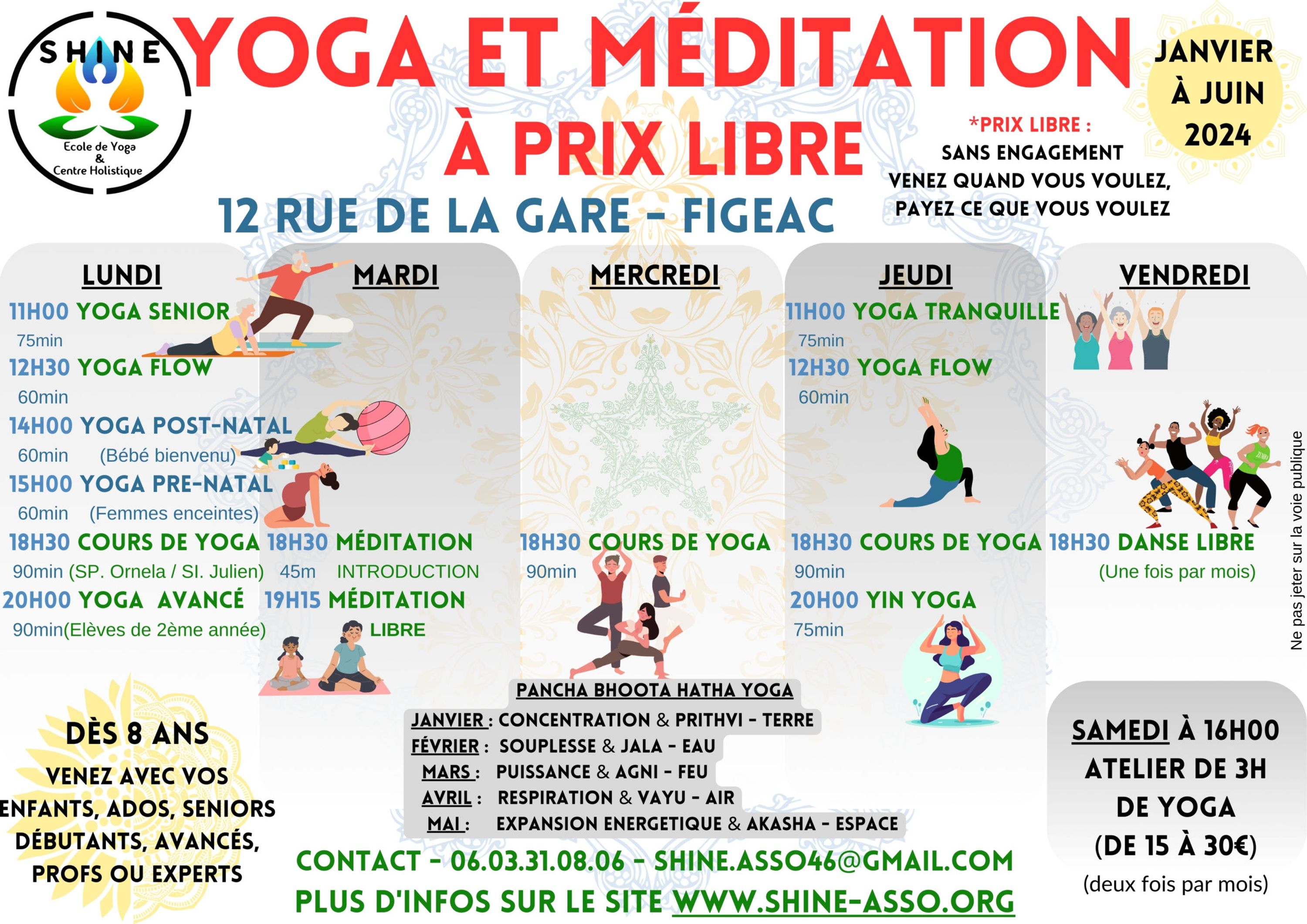 SHINE - Ecole de Yoga & Centre Holistique