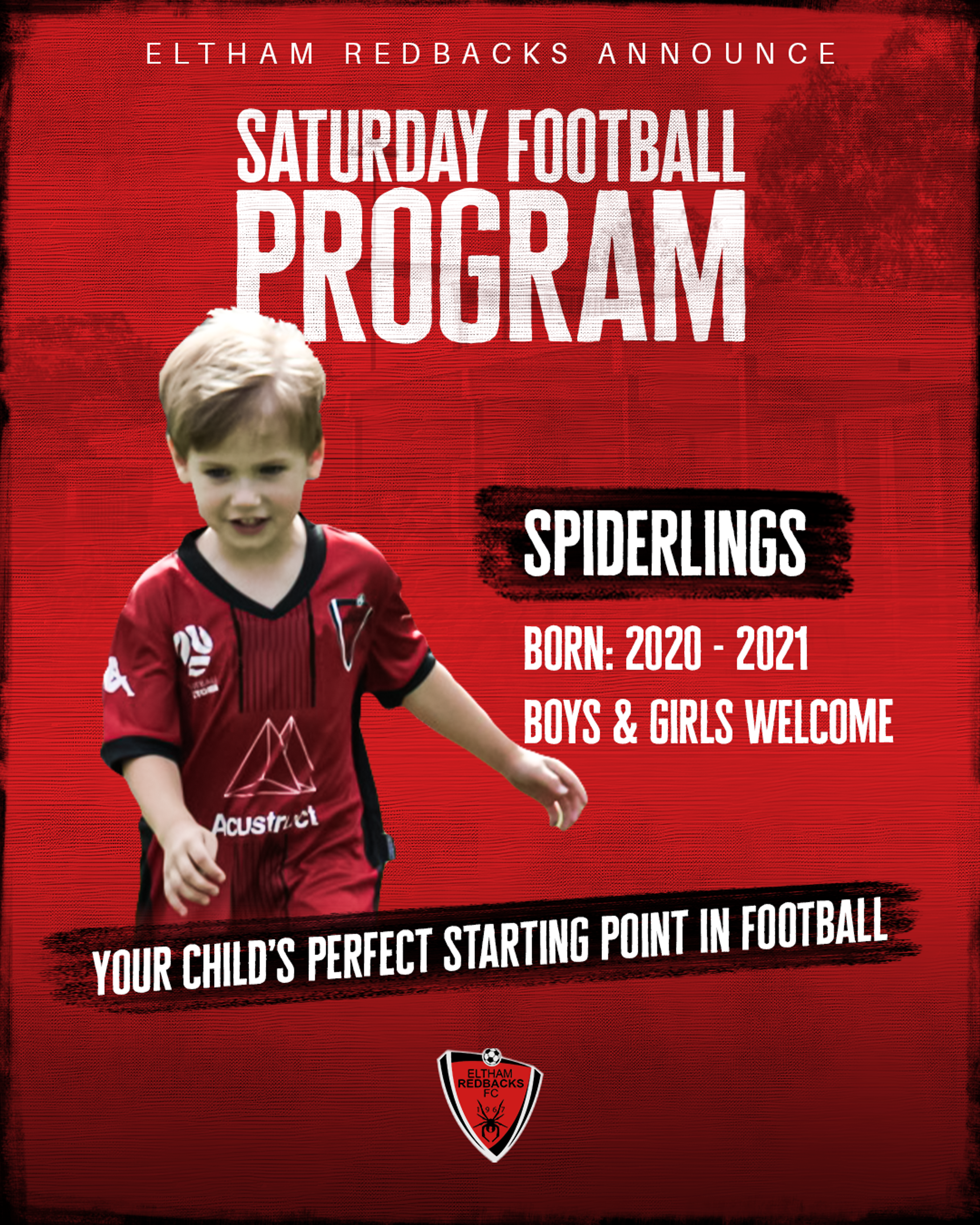 2024 Saturday Spiderlings for U3 and U4s