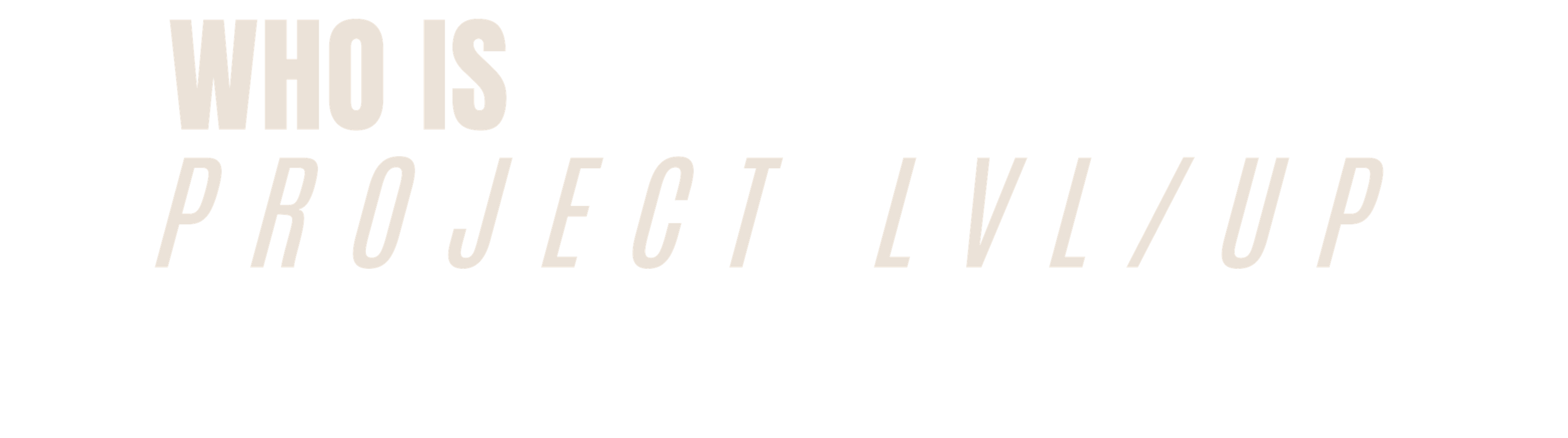 Project LVLUP (formerly known as HIIT Kawana)