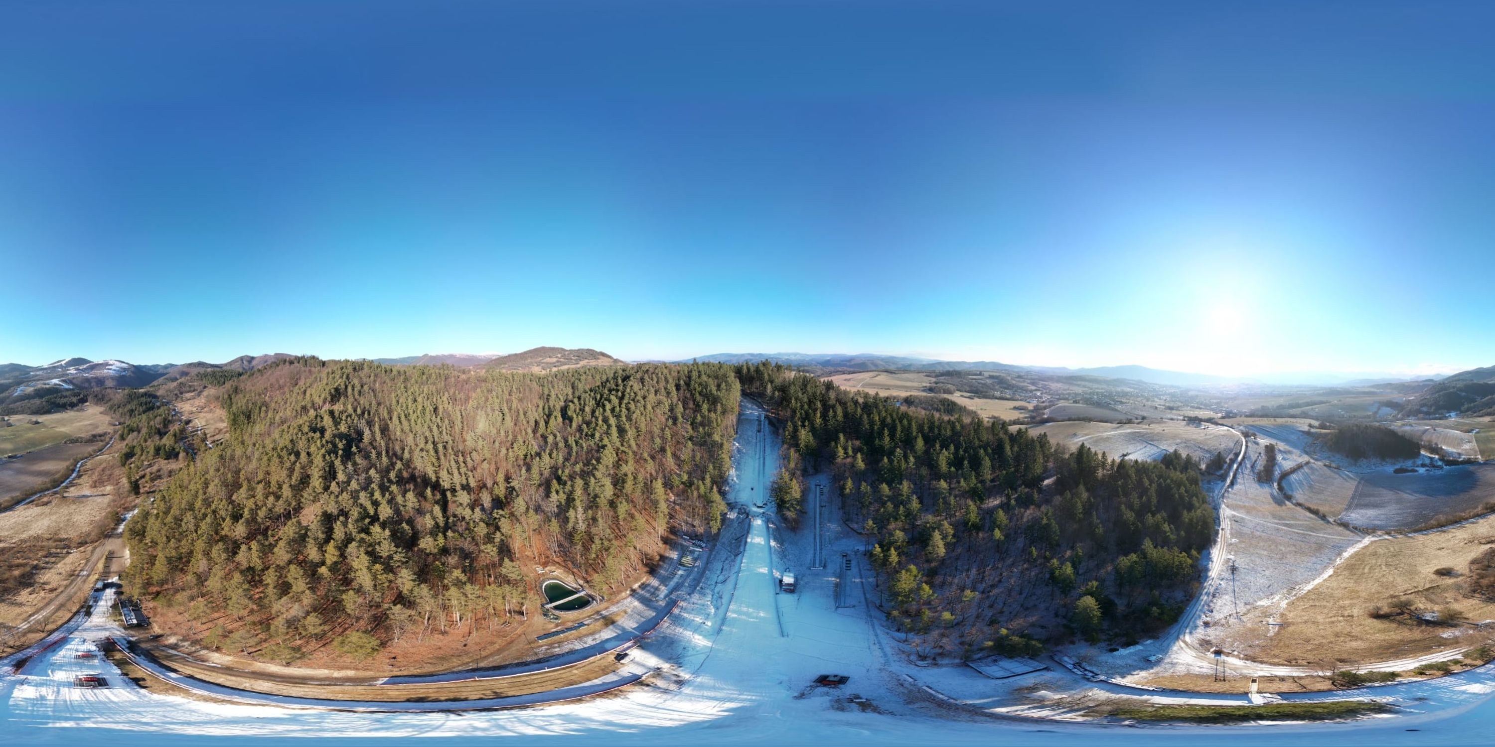 SKI Club Selce - skokanský areál Dubiny
