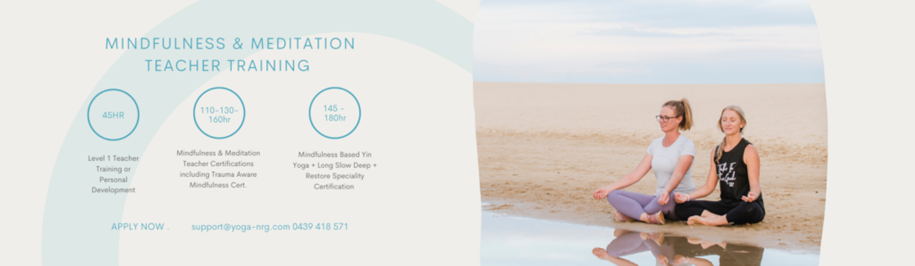 Mindfulness & Meditation Teacher Training with International Teacher Trainer Tammy Williams