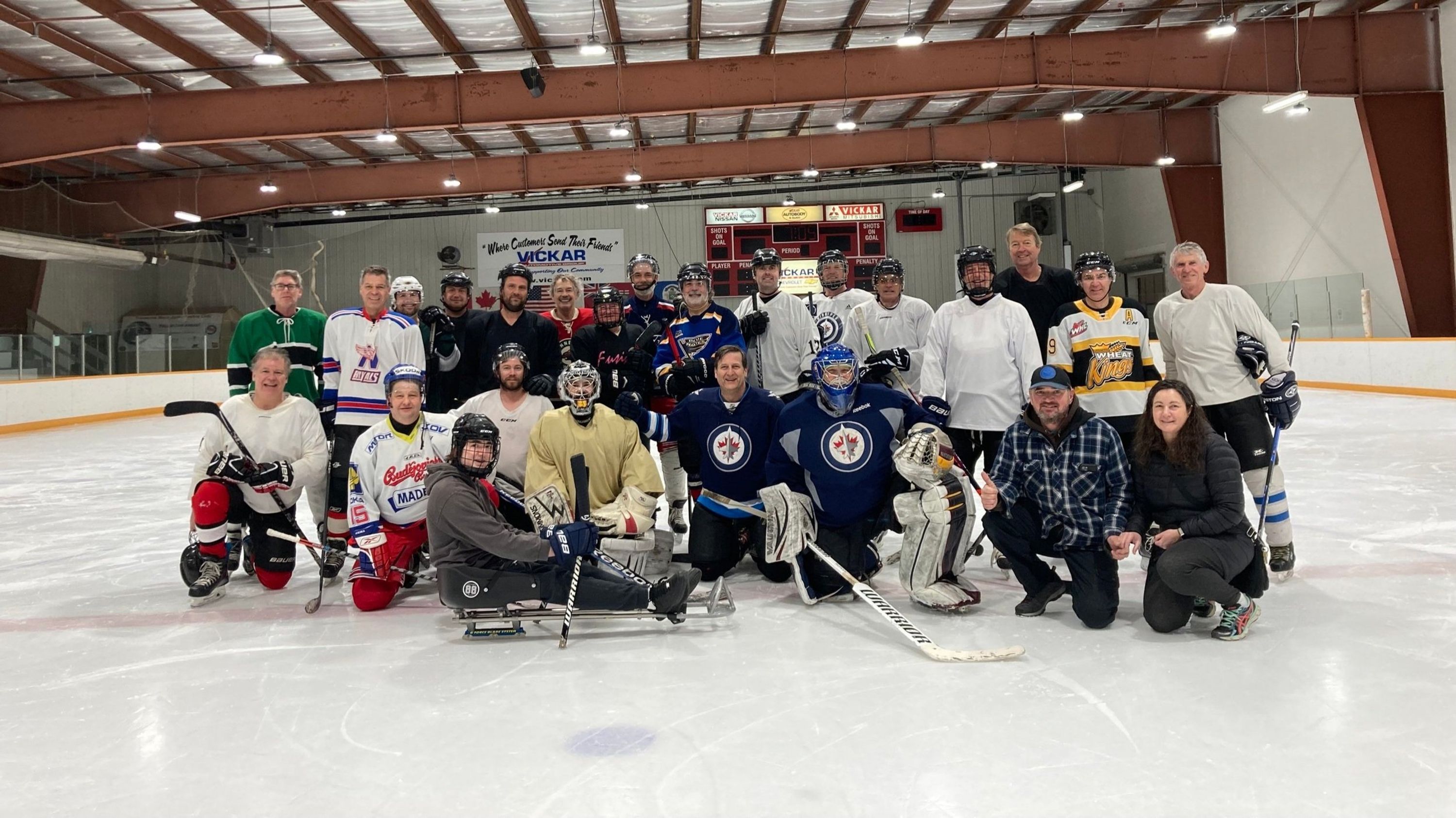 Sledge hockey