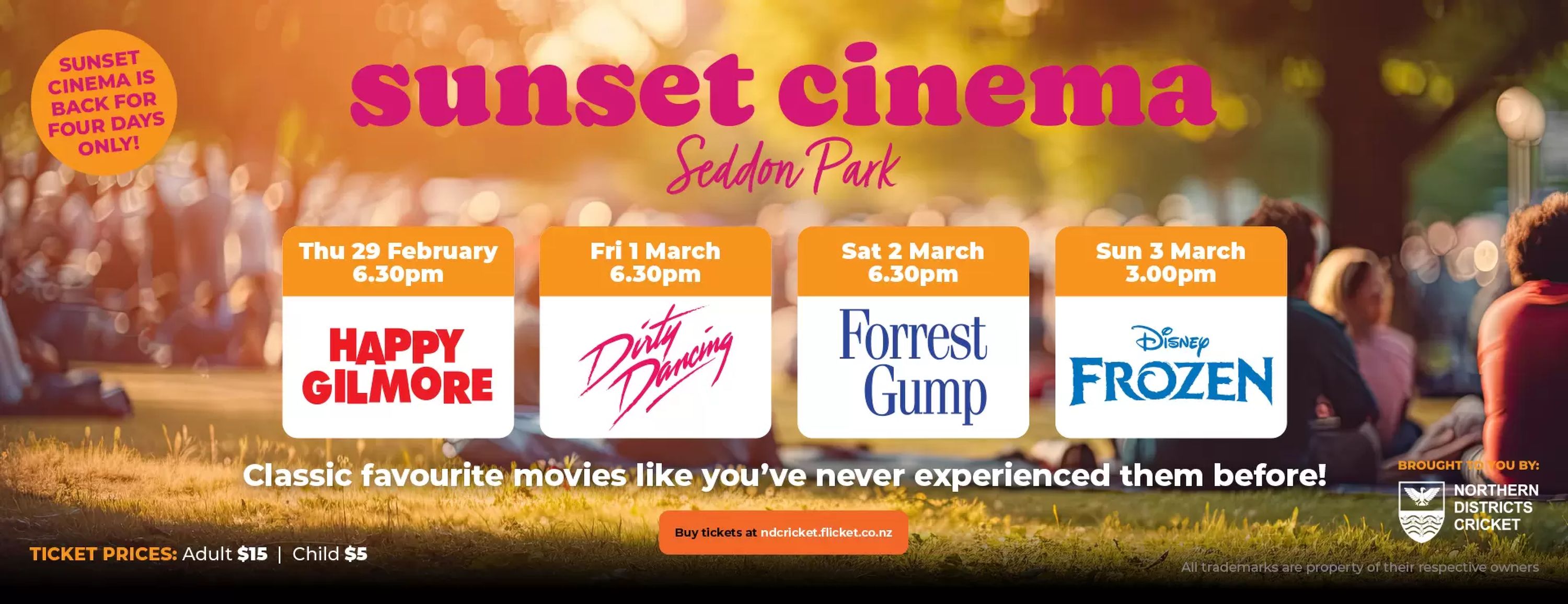 PlayHQ Seddon Park Sunset Cinema