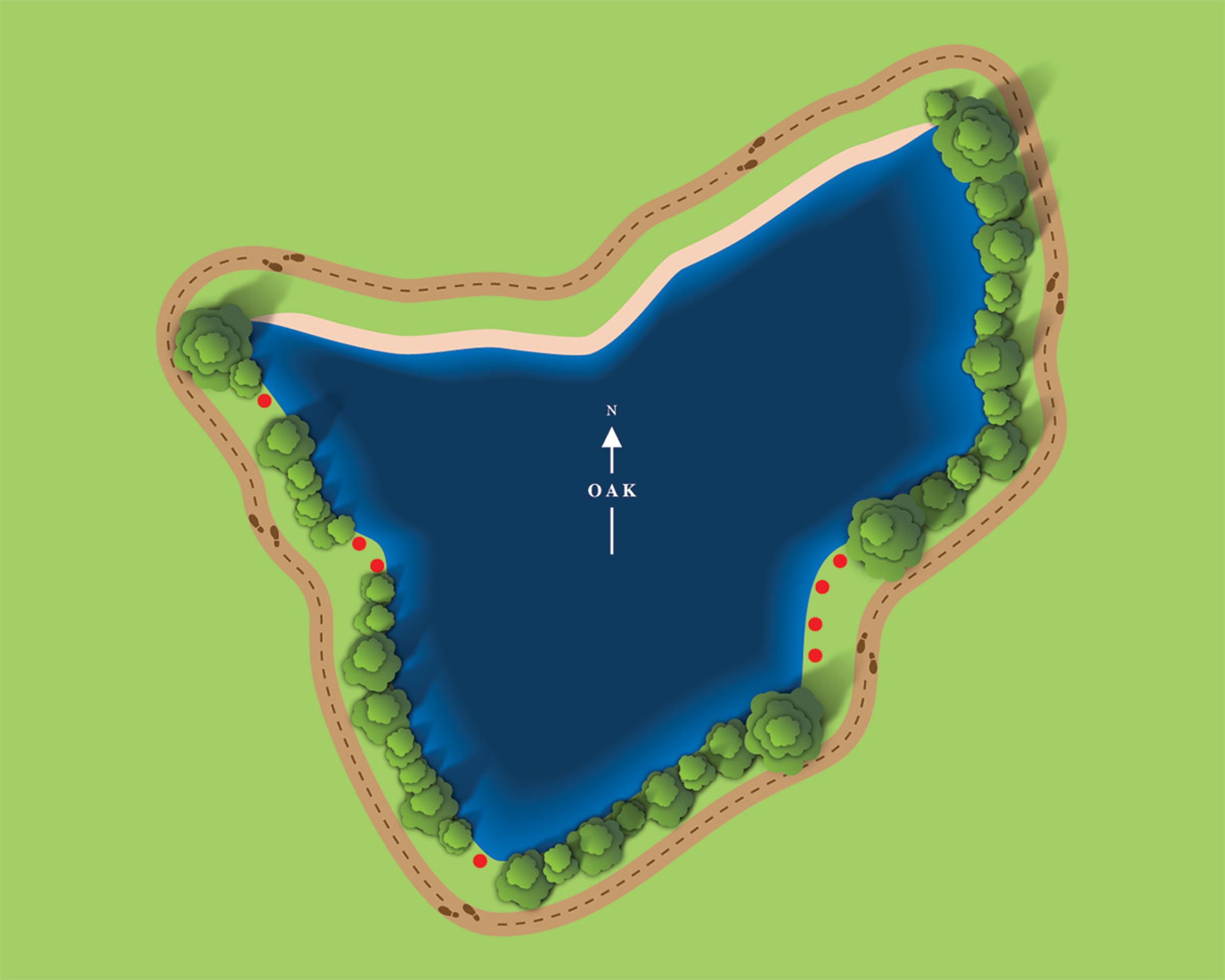 Lac De Missy Carp Fishing Lake.