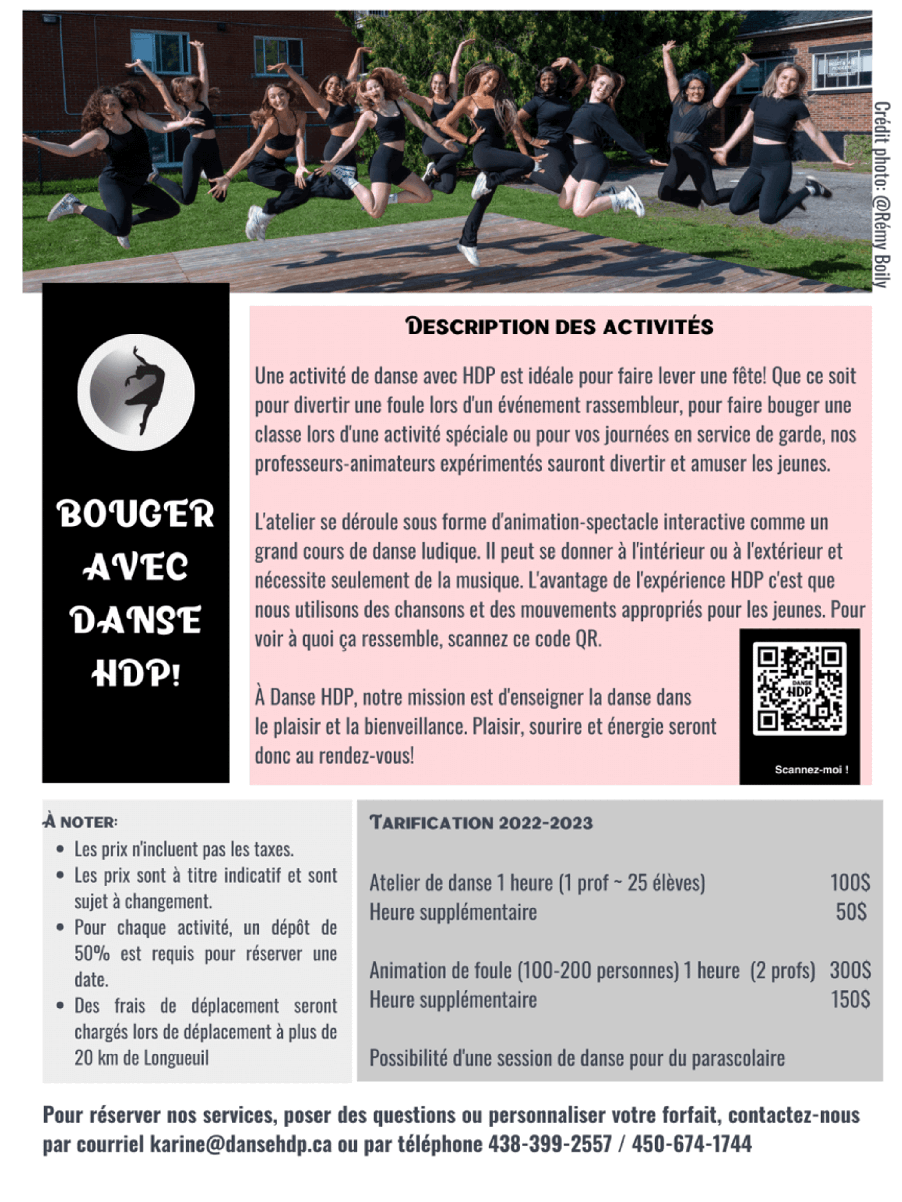 cole de danse HDP