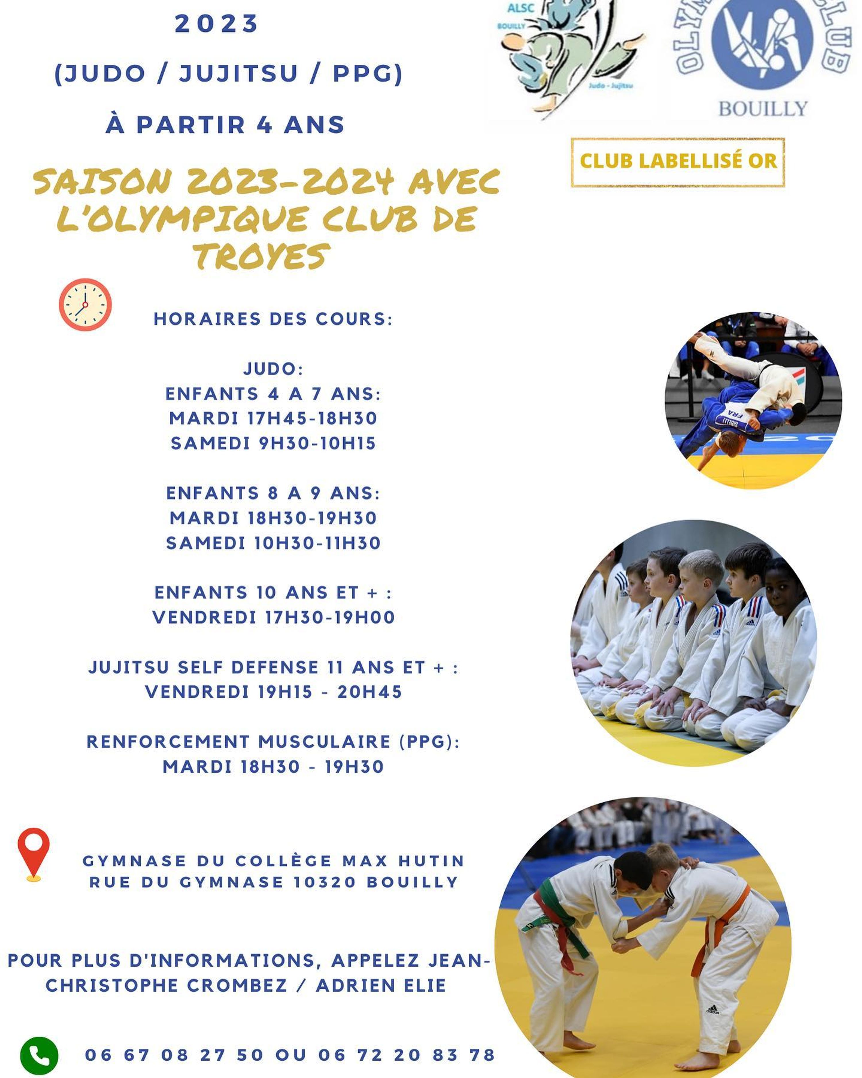 Olympic Club De Troyes - Oct Judo Club Ju-Jitsu À Troyes