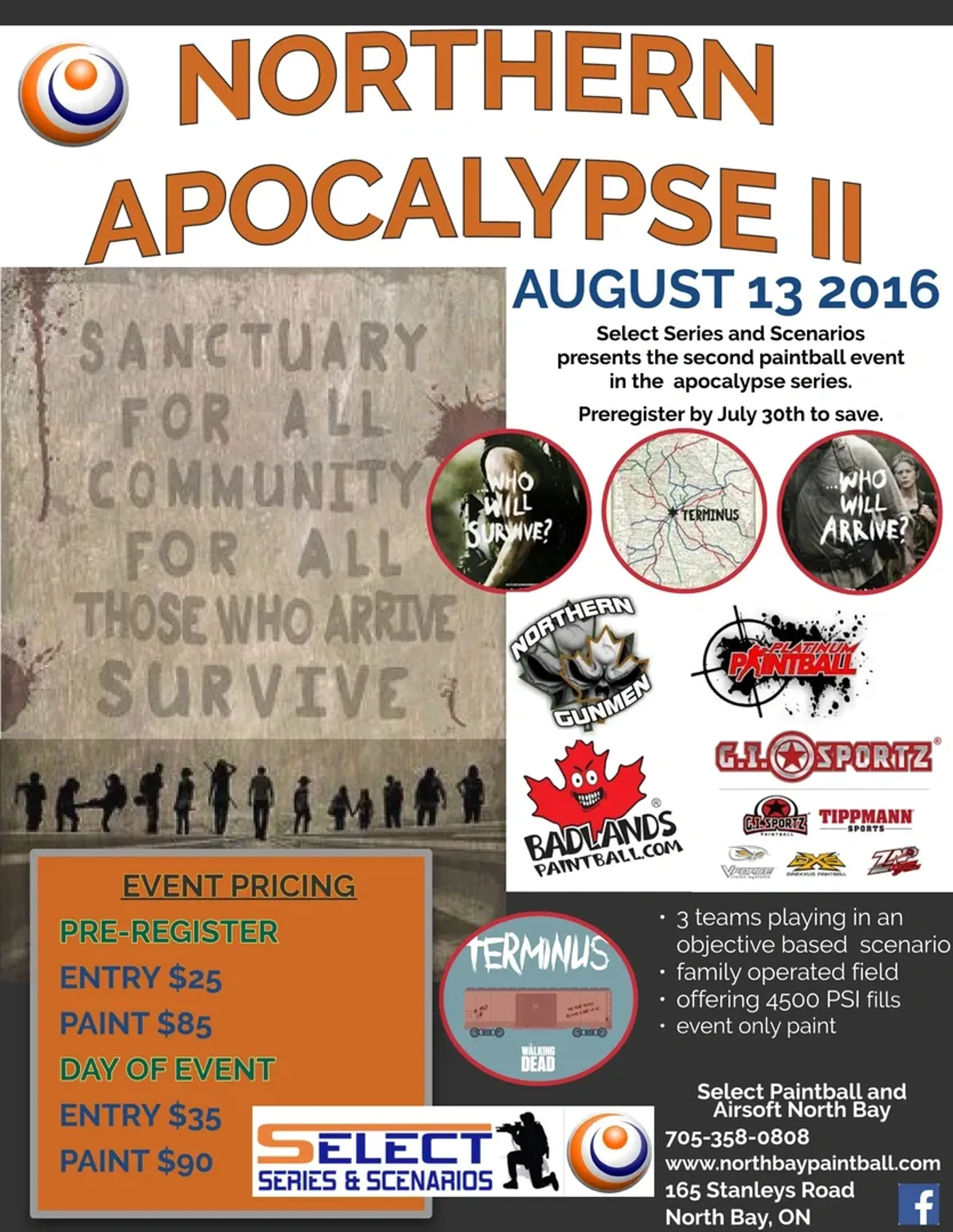 Select Paintball and Airsoft North Bay