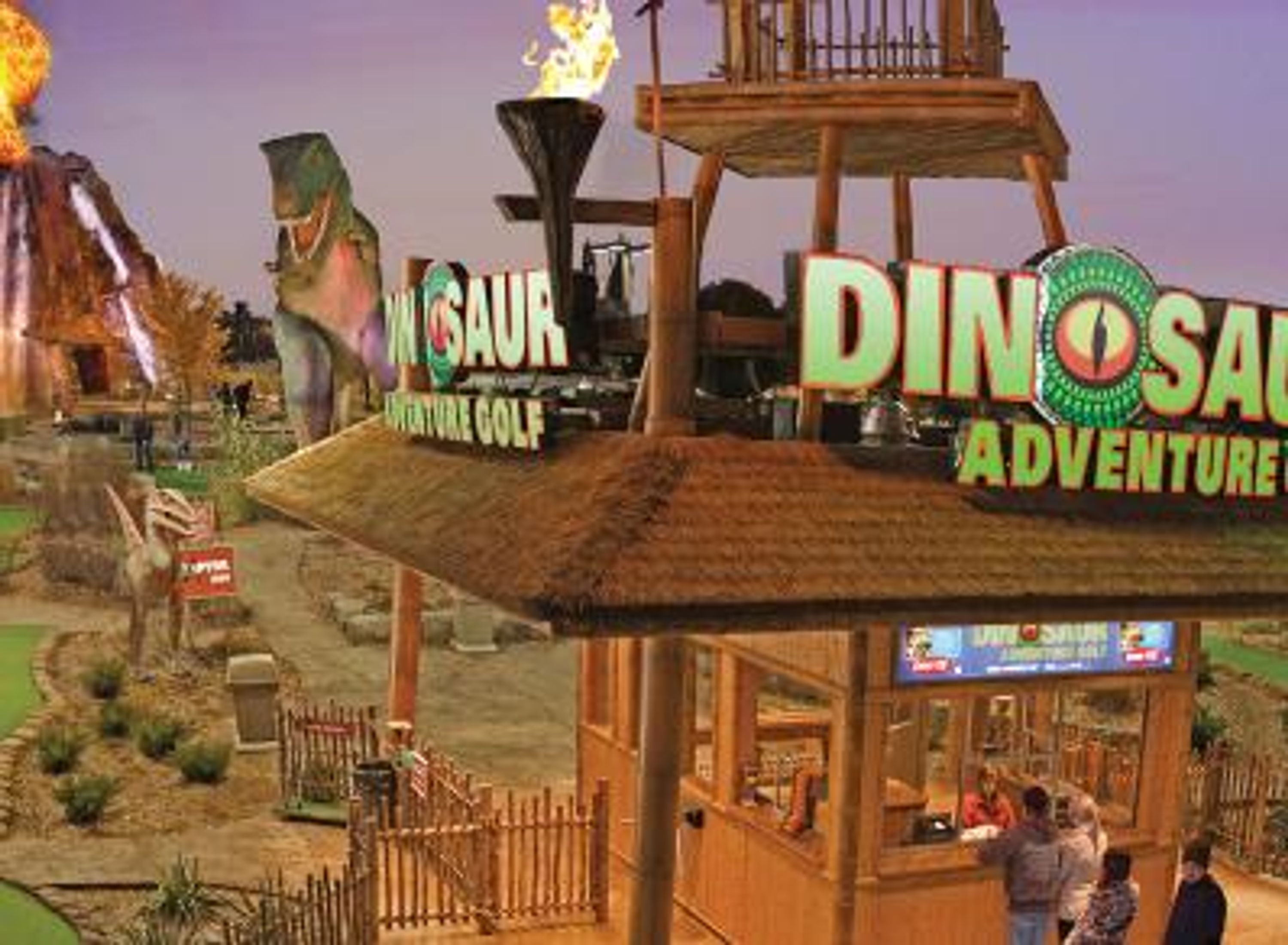 Dinosaur Adventure Golf
