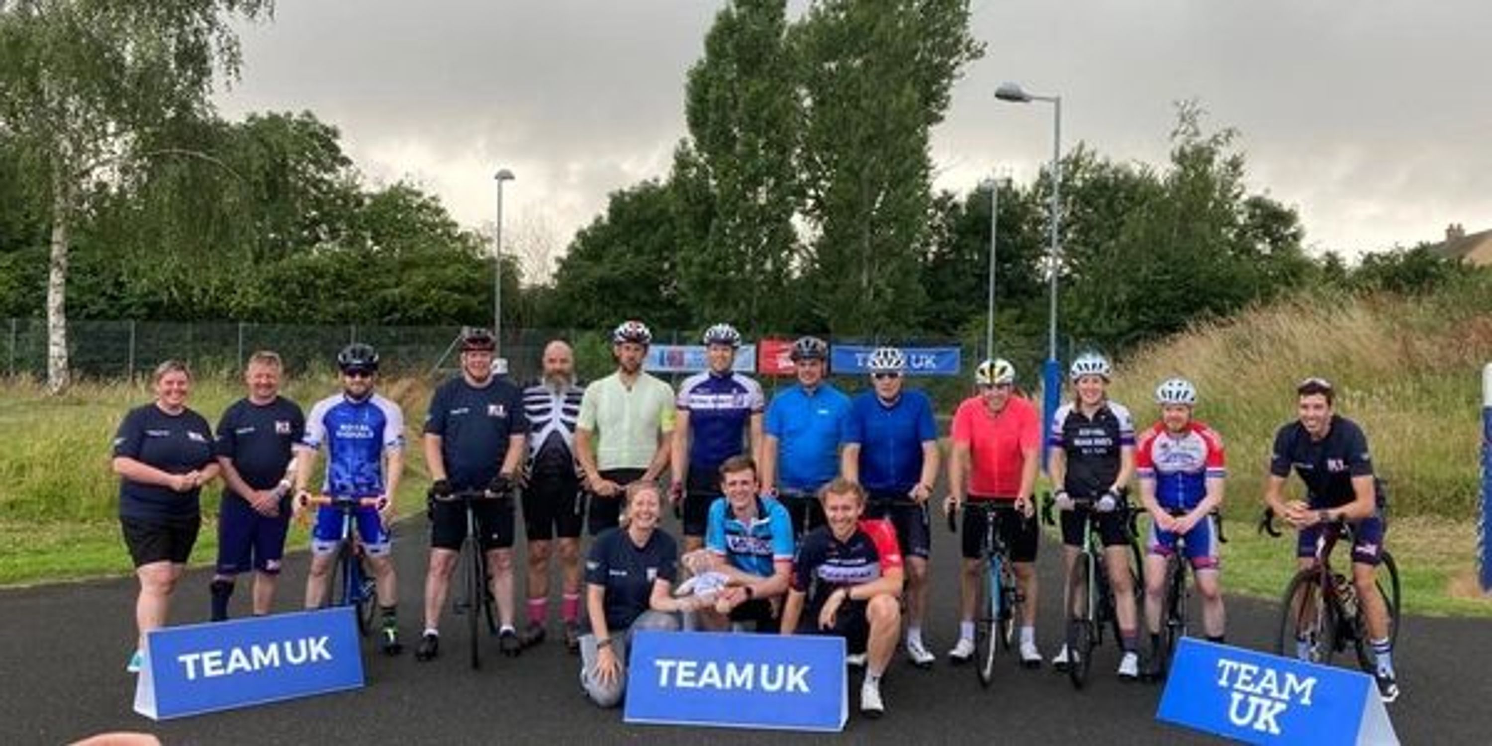 Local Amateur Cycling Race