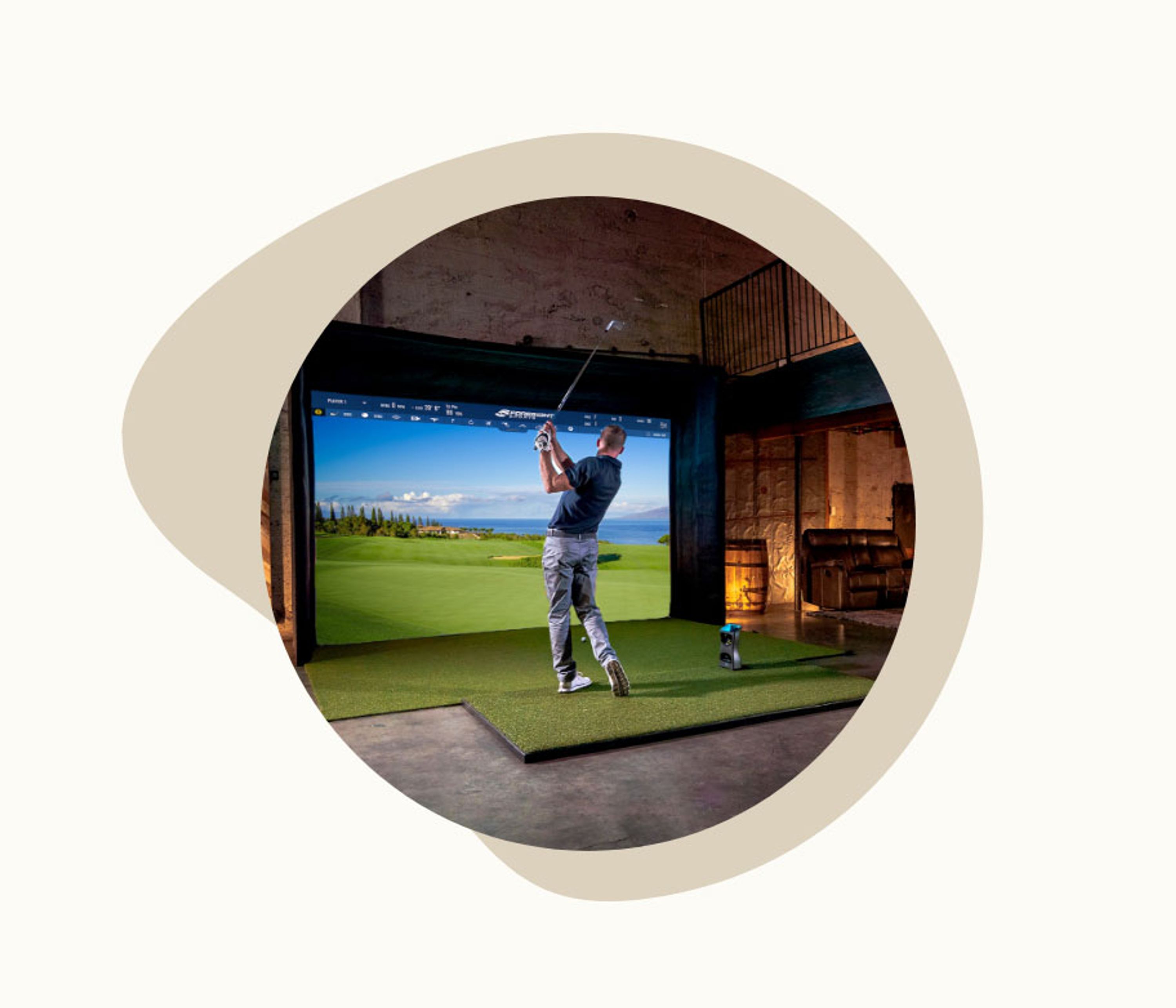 Golf Simulator Session