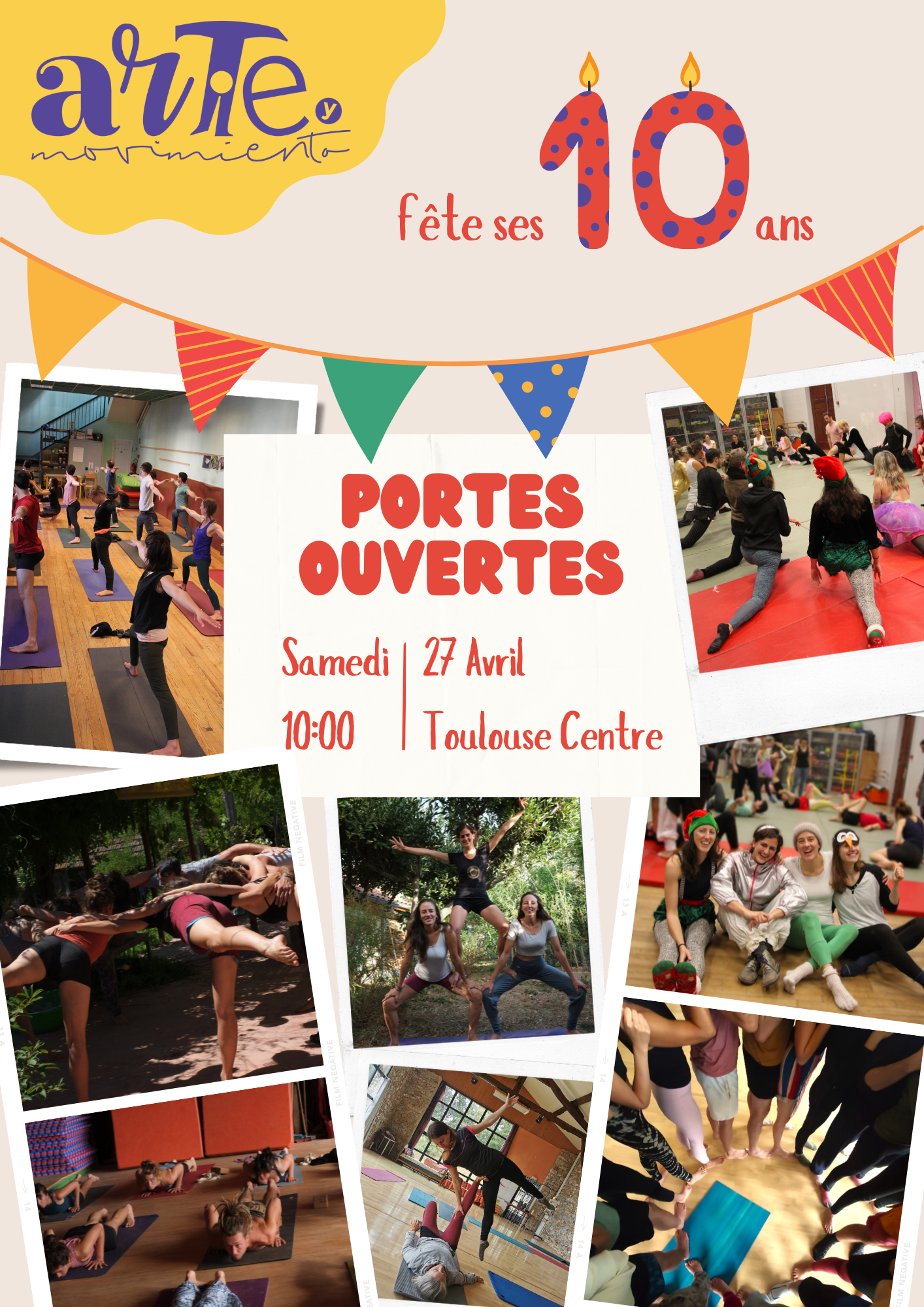 Anniversaire de l'association avec activités gratuites
