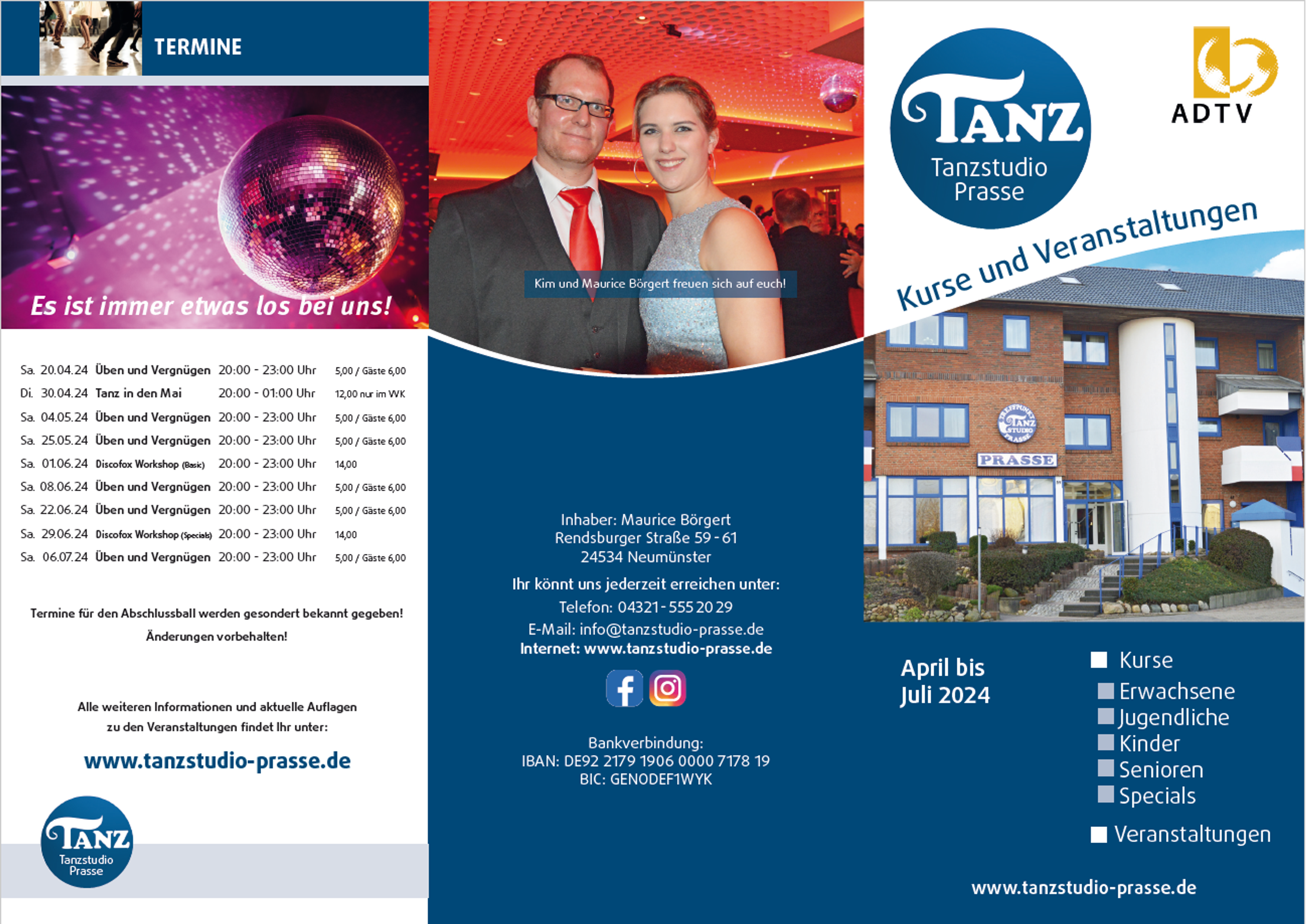 ADTV Tanzstudio Prasse