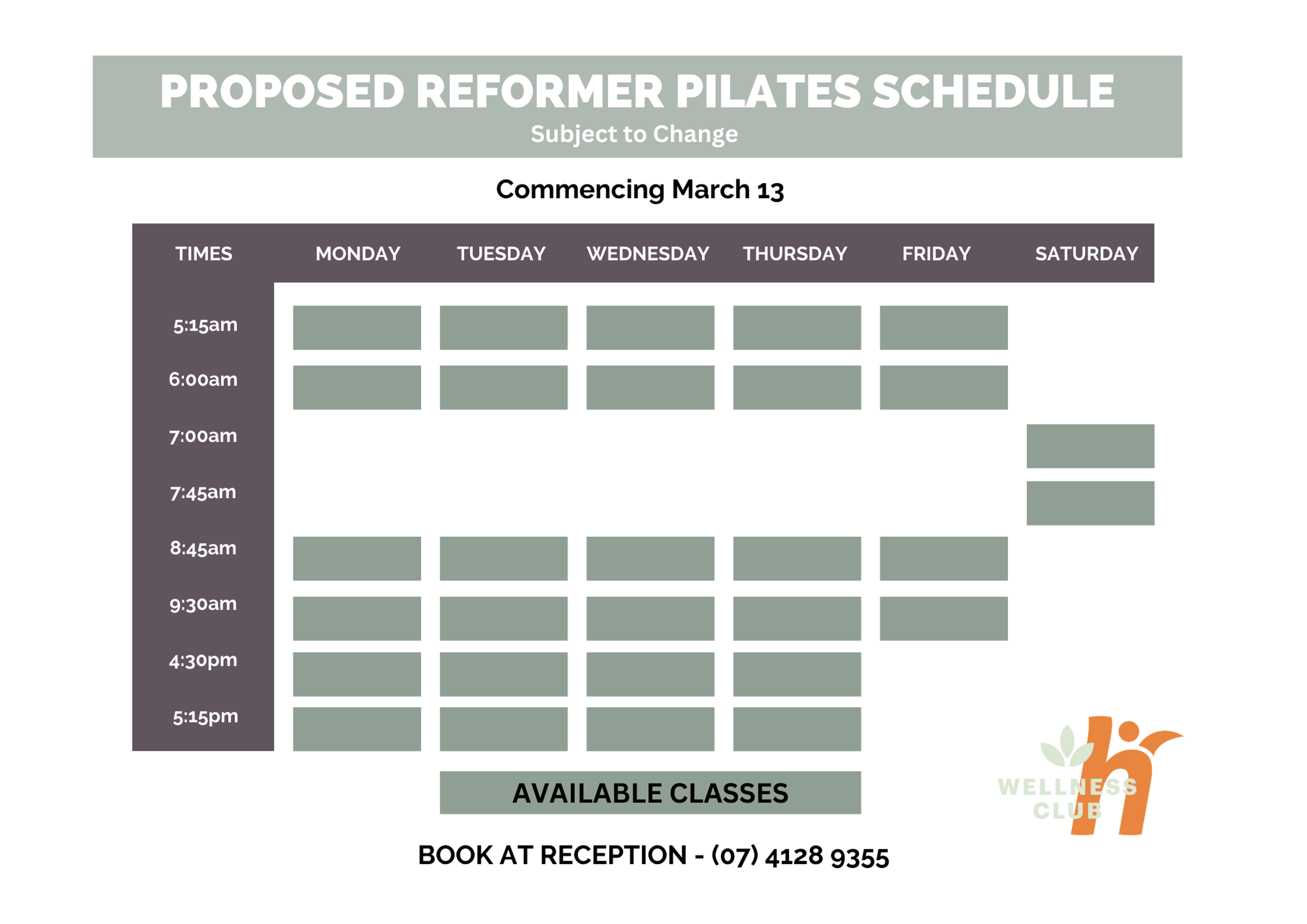 Health Club Hervey Bay - Now Includes Reformer Pilates!