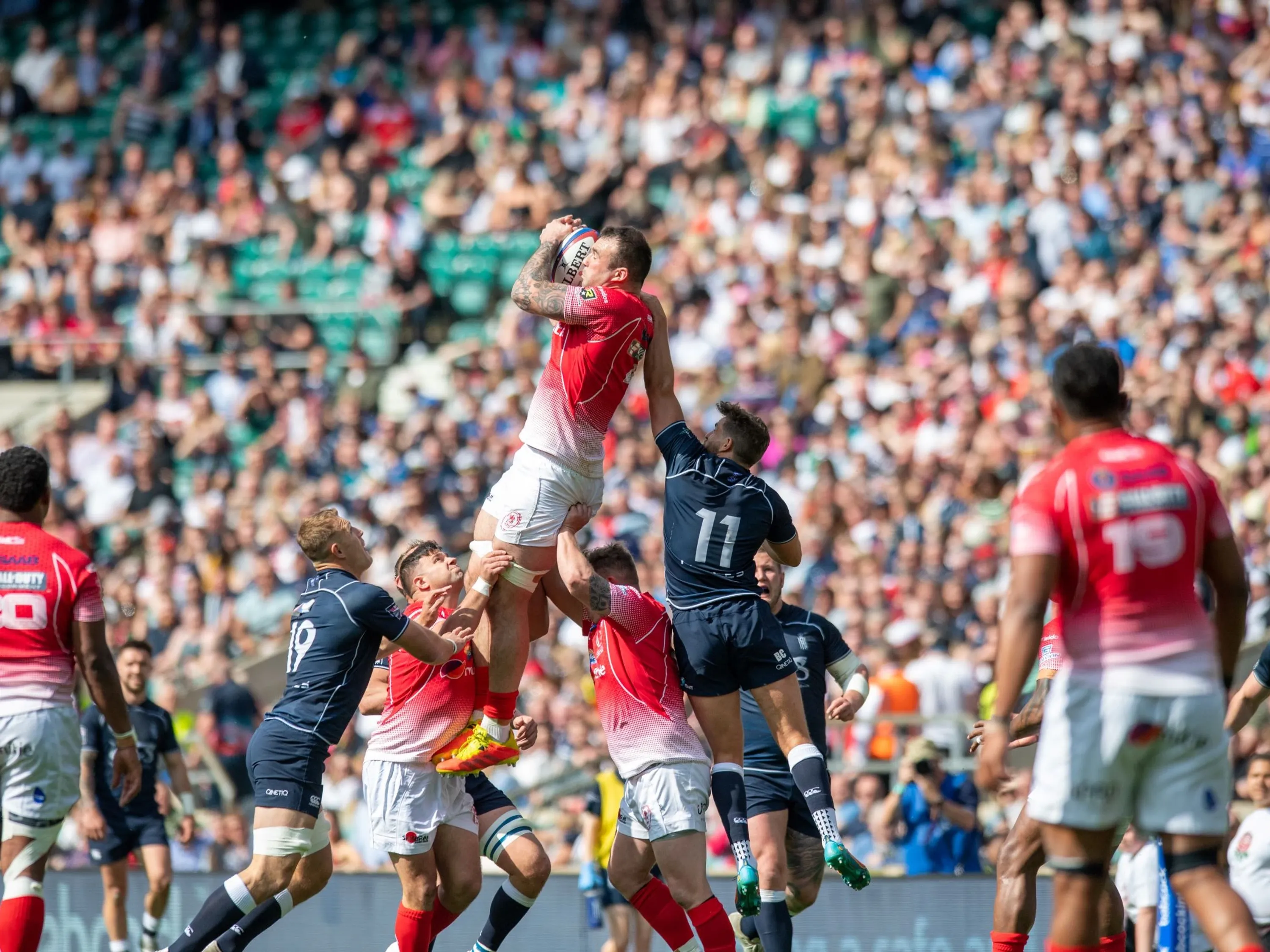 Barbarian F.C. vs Fiji at Twickenham Stadium