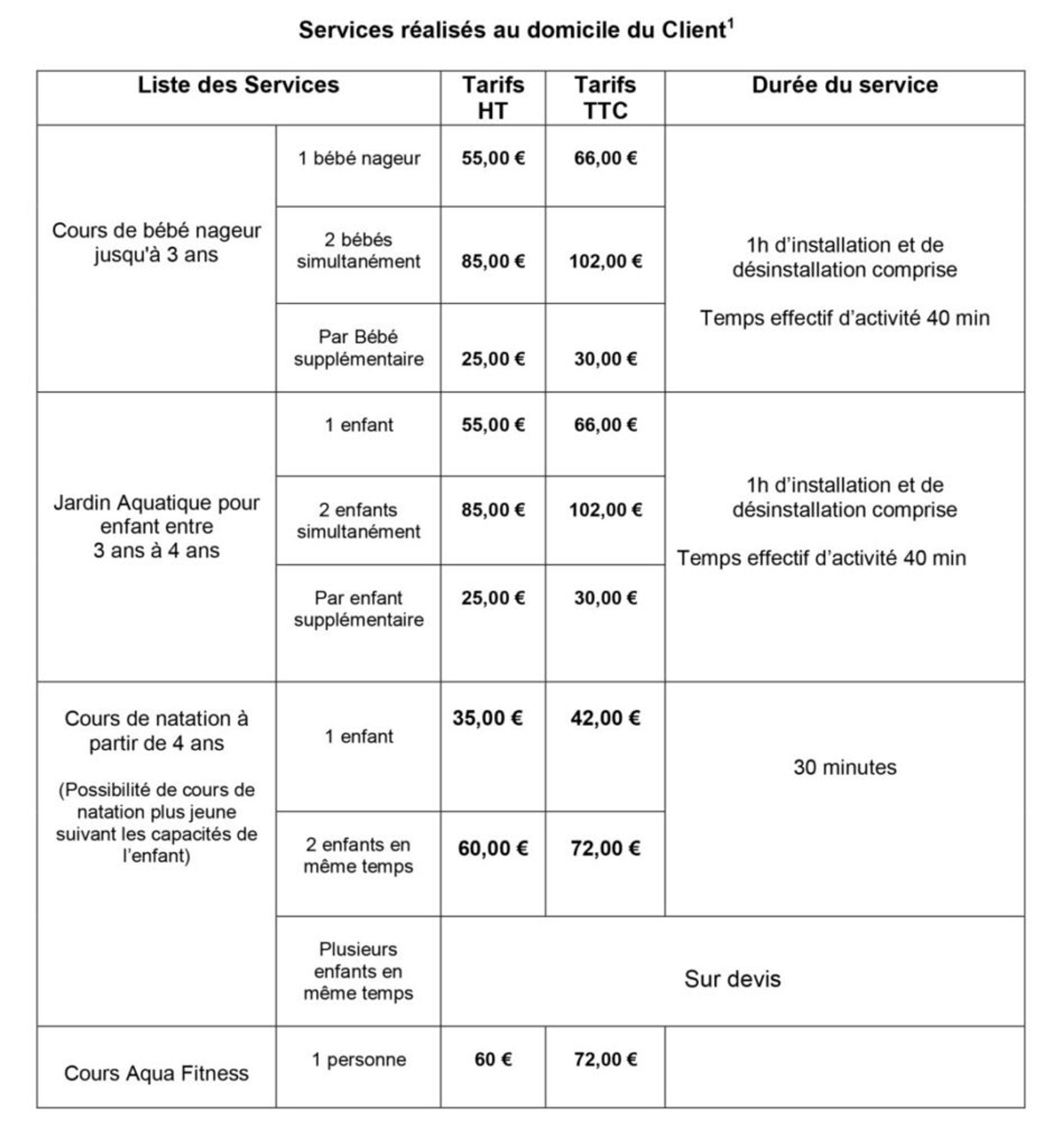 Aquadomicile