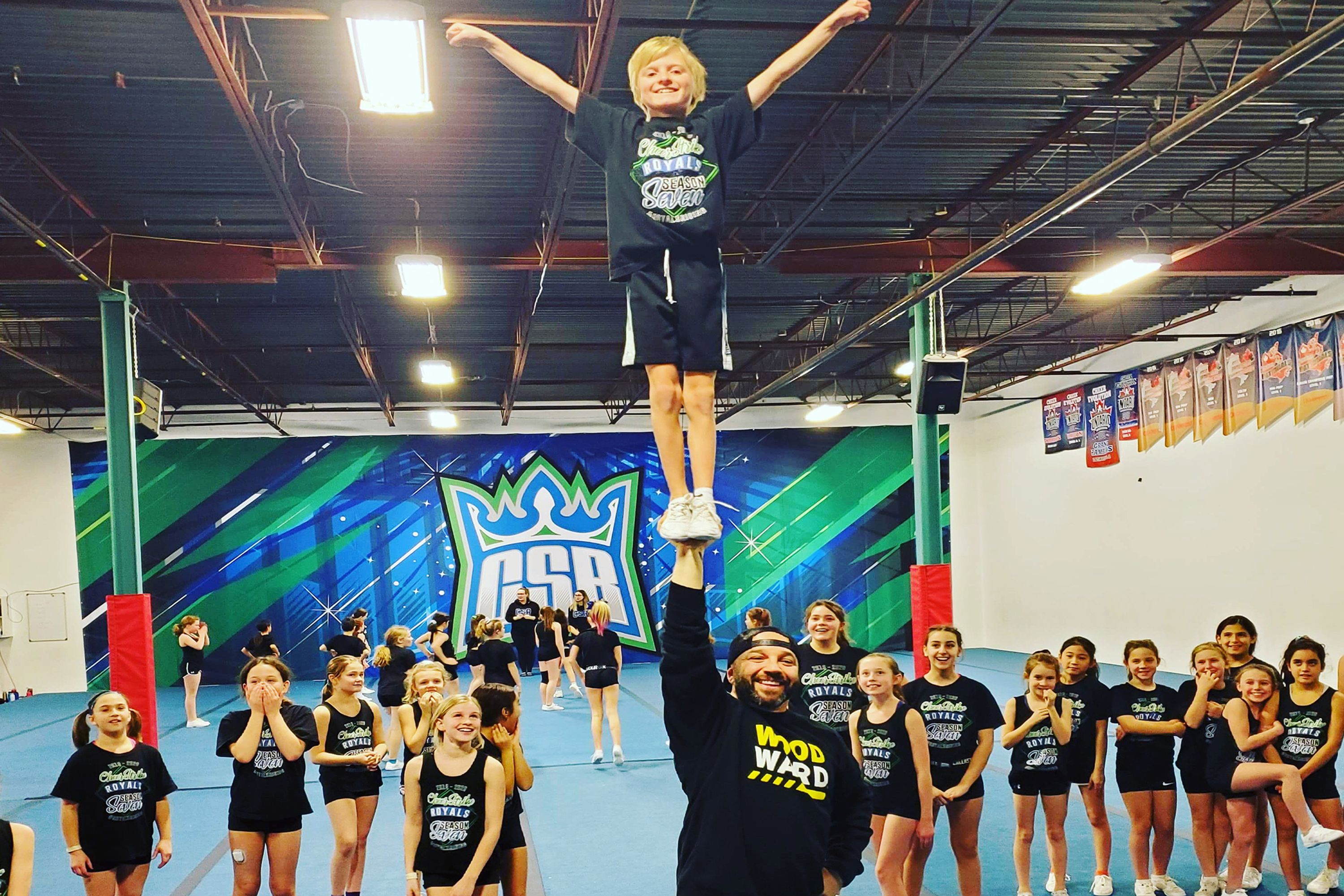 Parent & Tot Class at CheerStrike