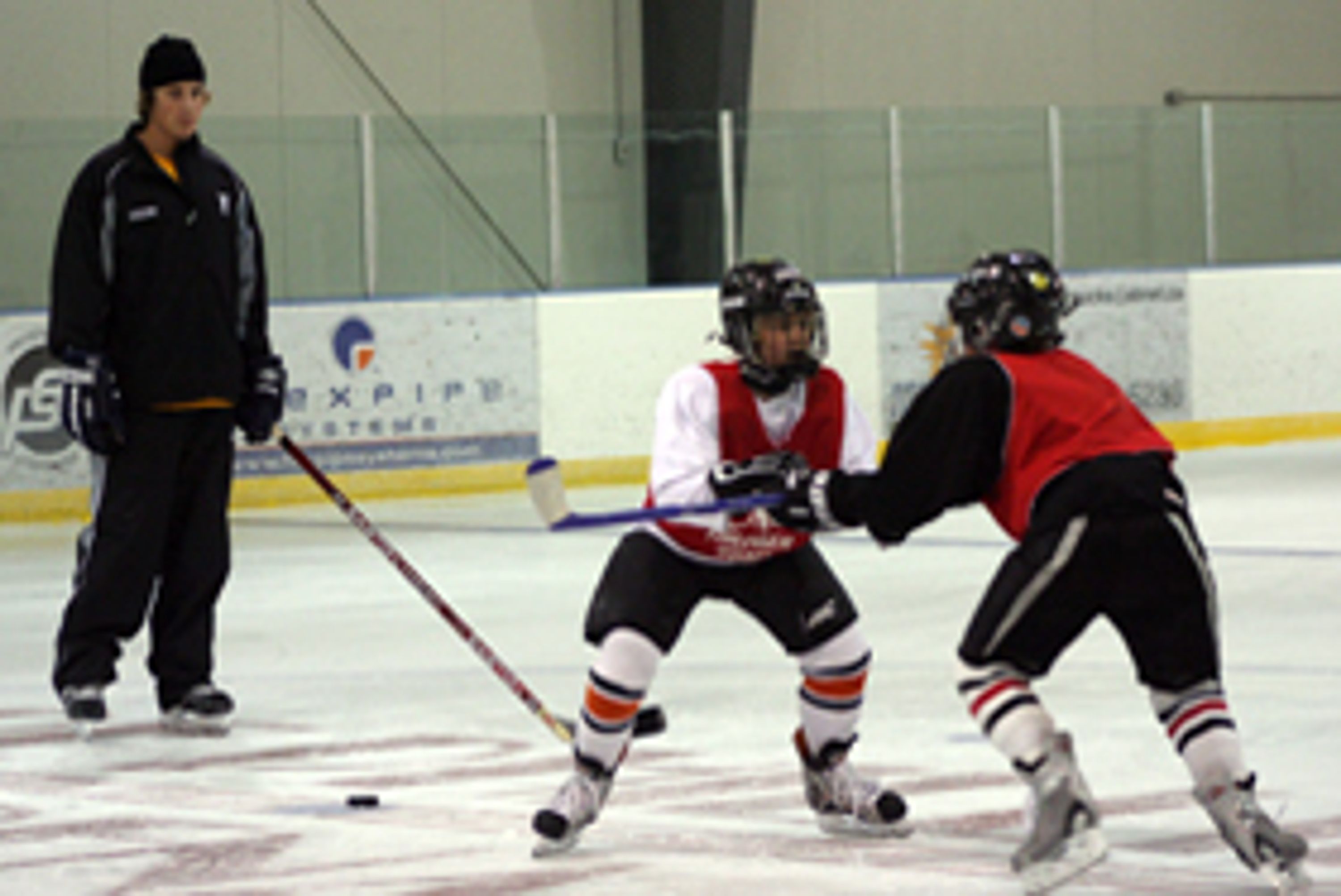 Checking Power Camps Canadian Hockey Man on Man Camp