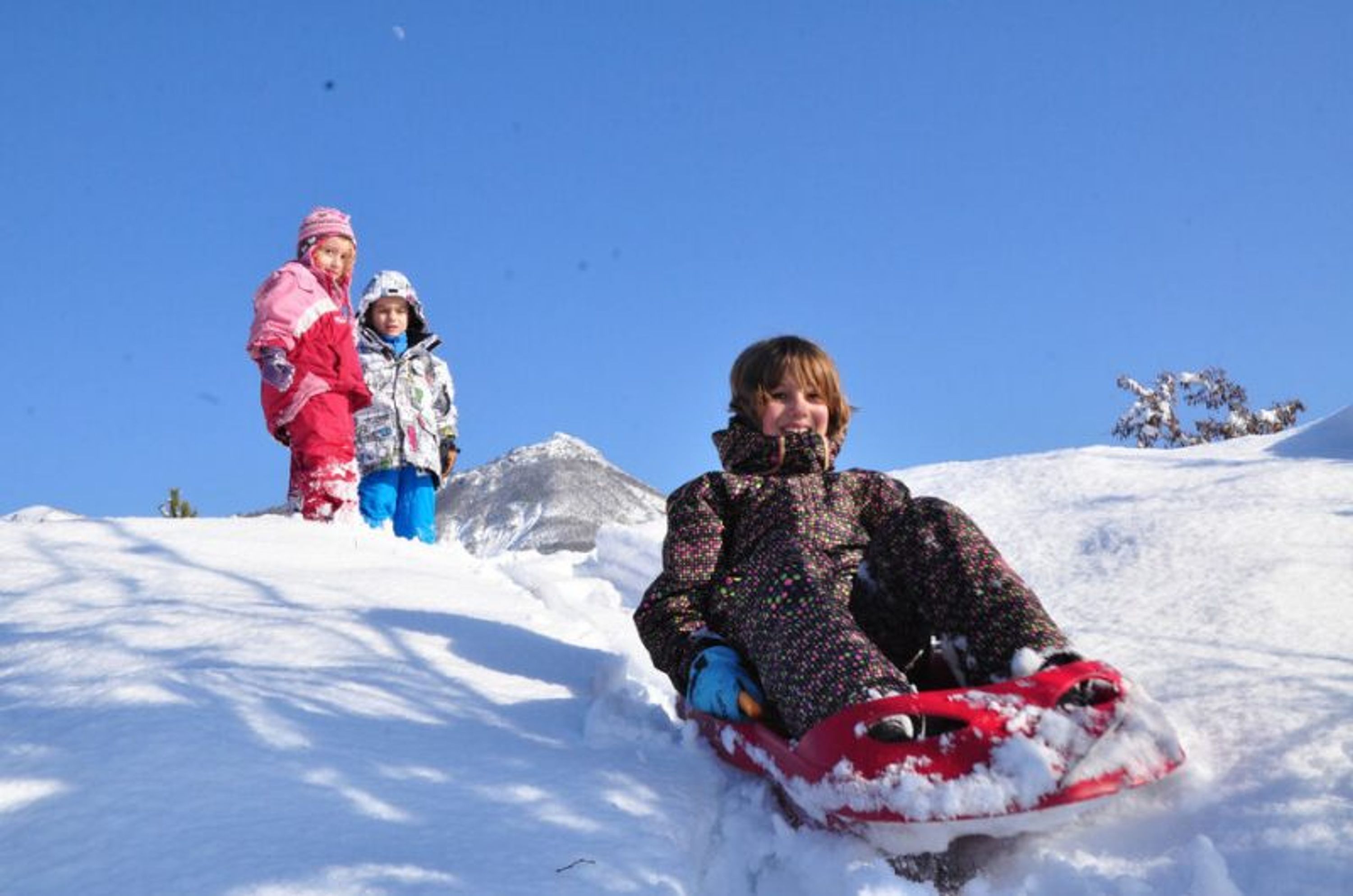 Piste luge enfant