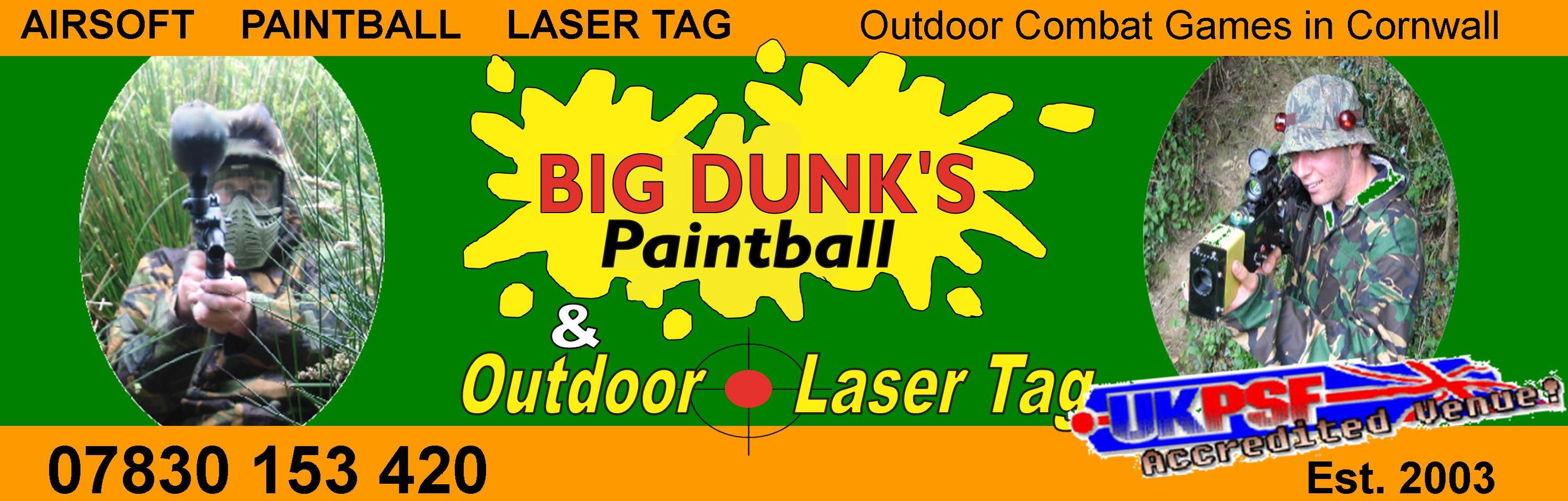 Big Dunk's Paintballing in Cornwall
