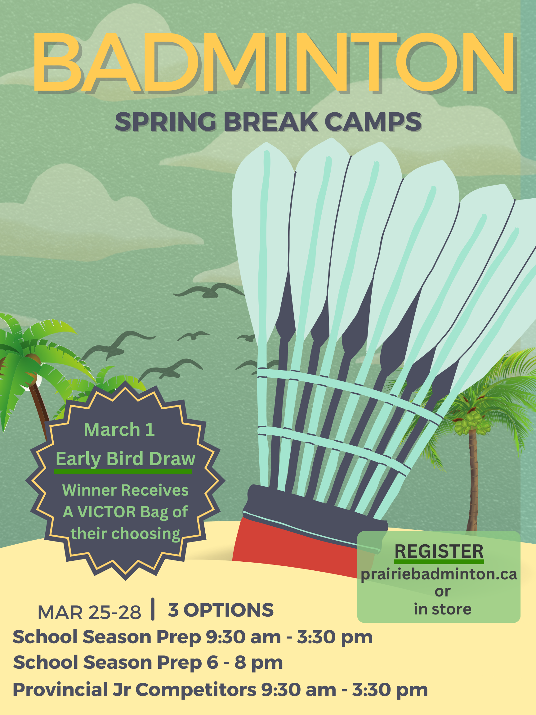 Provincial Jr Competitors Spring Break Camp