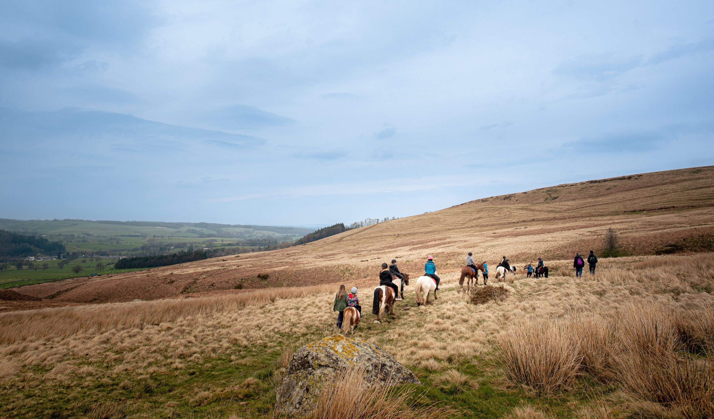 Pony Trekking With Amazing Views