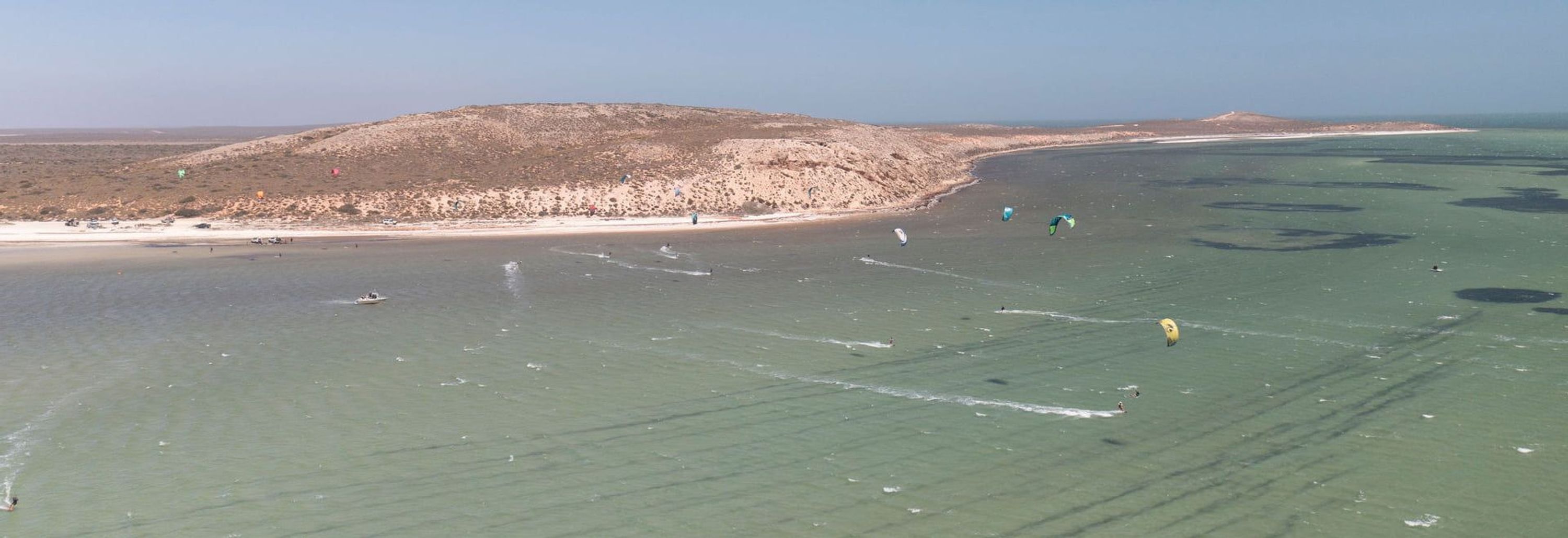 Nicholson Point Shark Bay Kitesurfing
