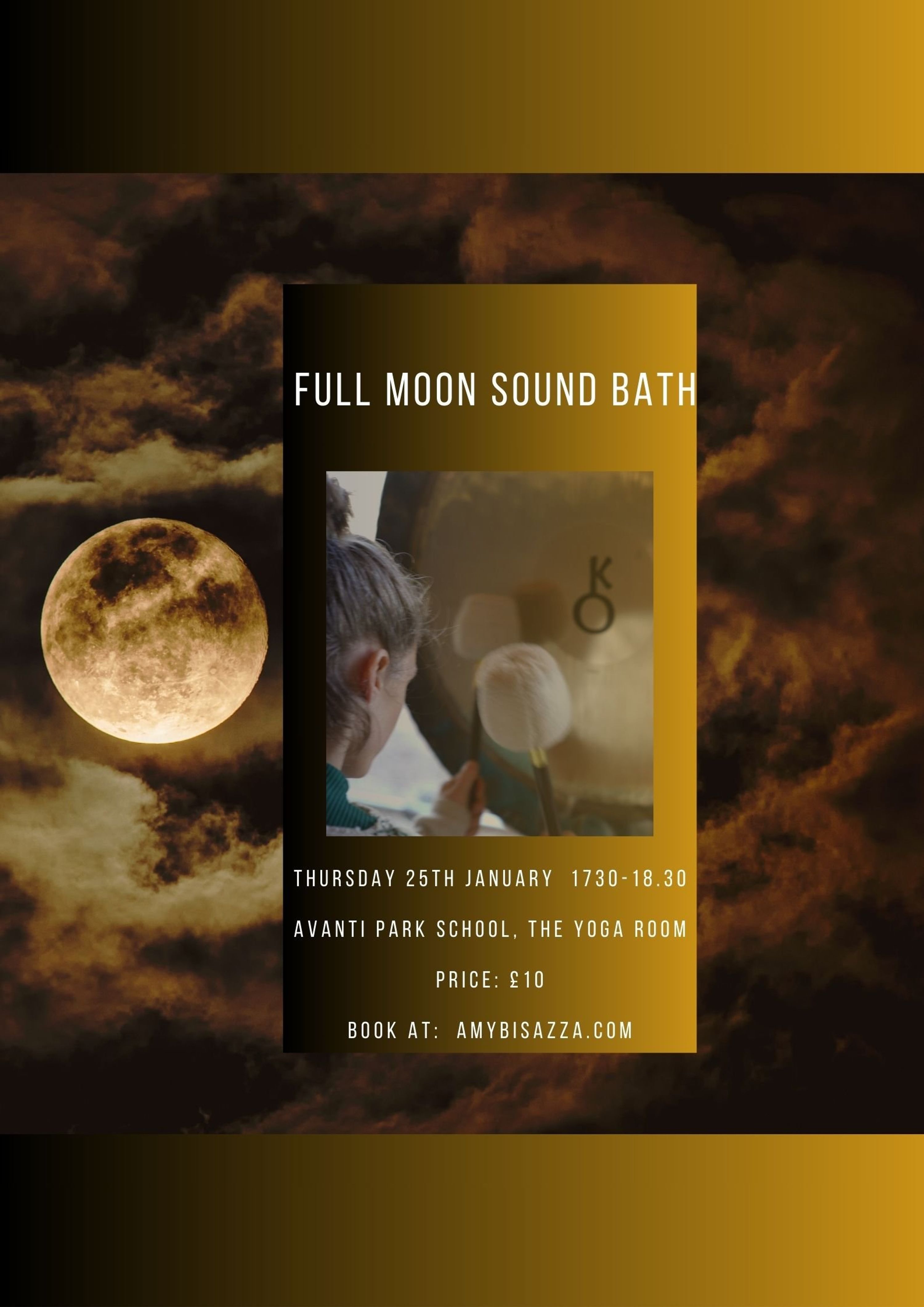 Full Moon Sound Bath at Makers Yard