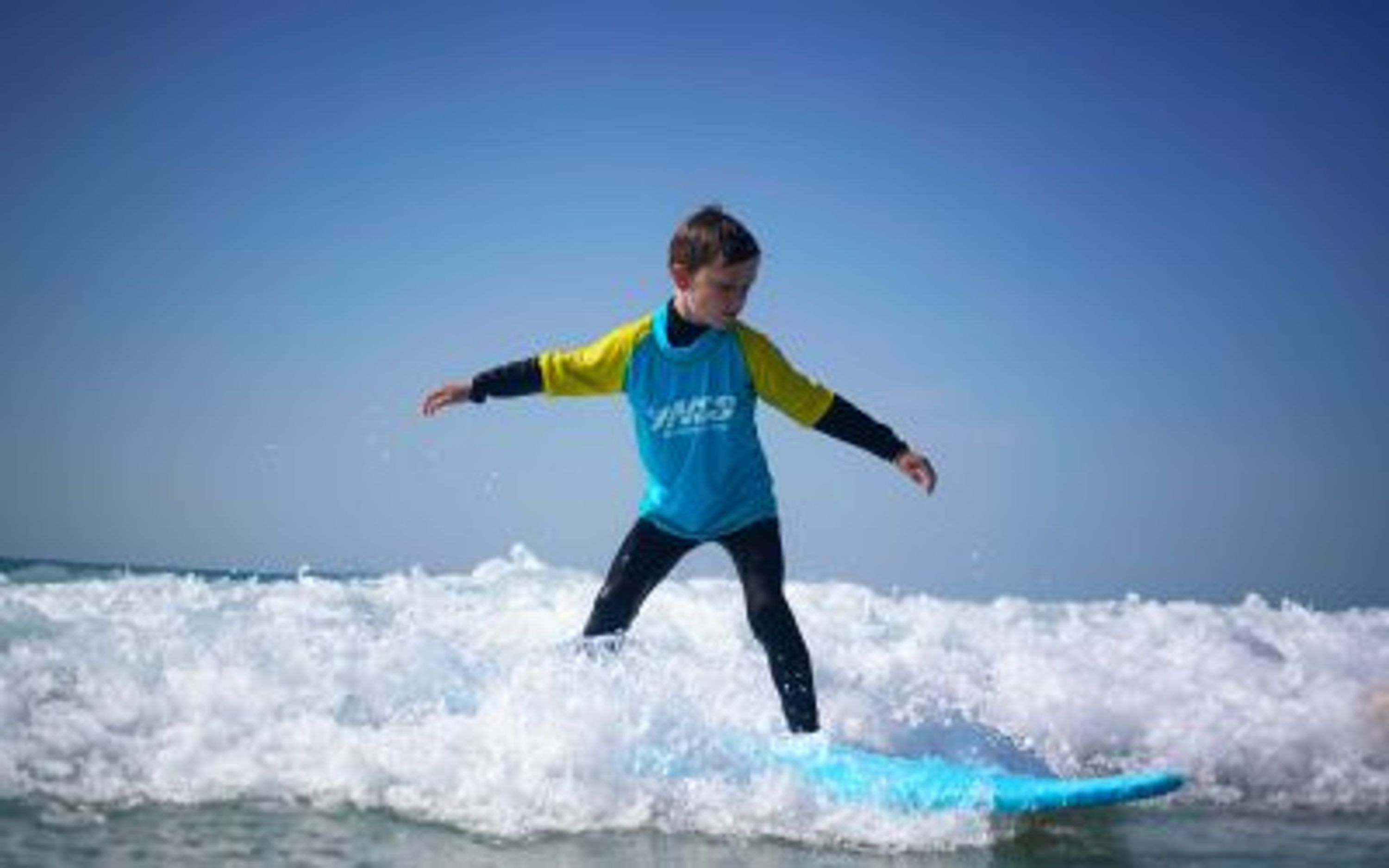 Surfing Lessons with Dan Frodsham's Newcastle Surf School