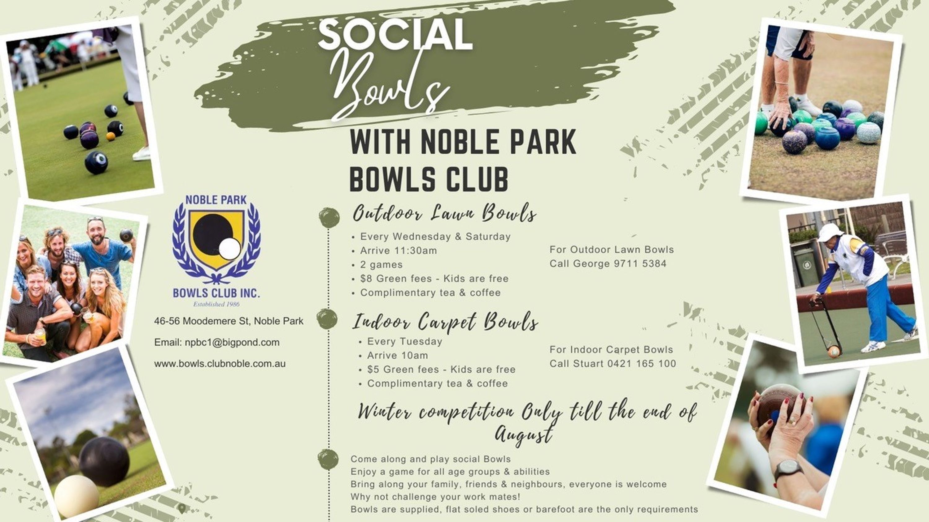 Barefoot and Social Bowls