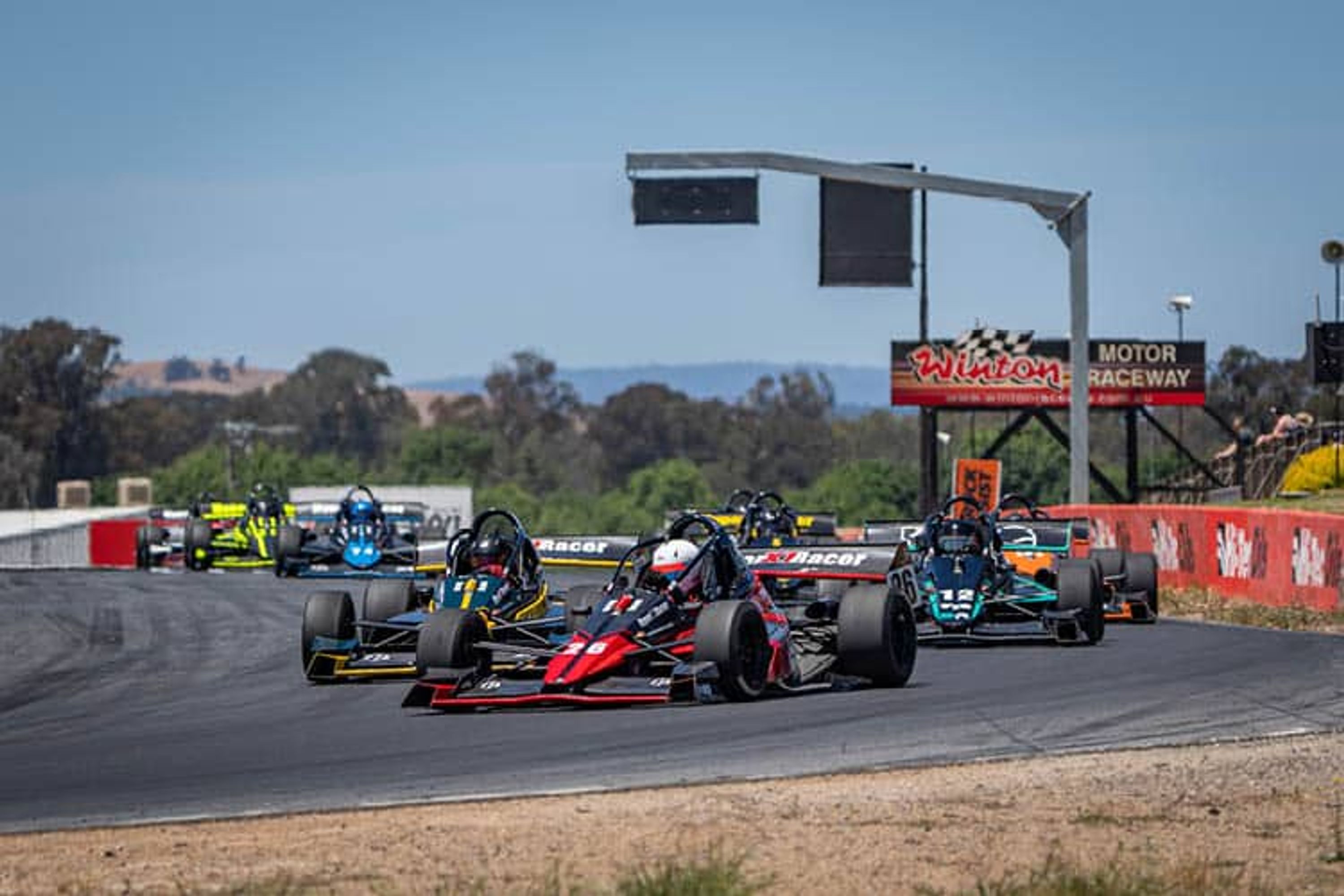 Winton Racecar Test Day